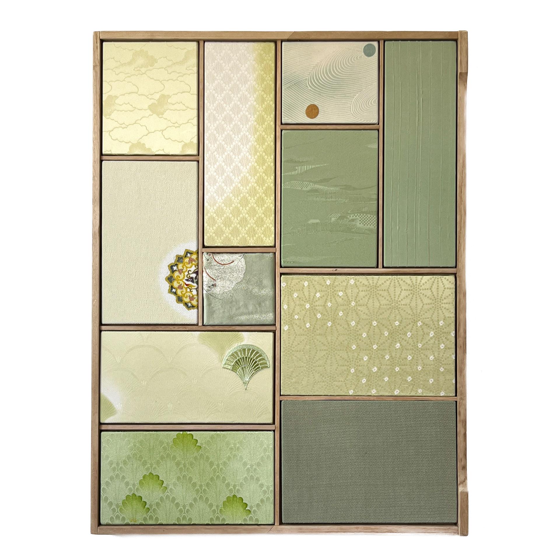 Arte textil kimono antiguo 