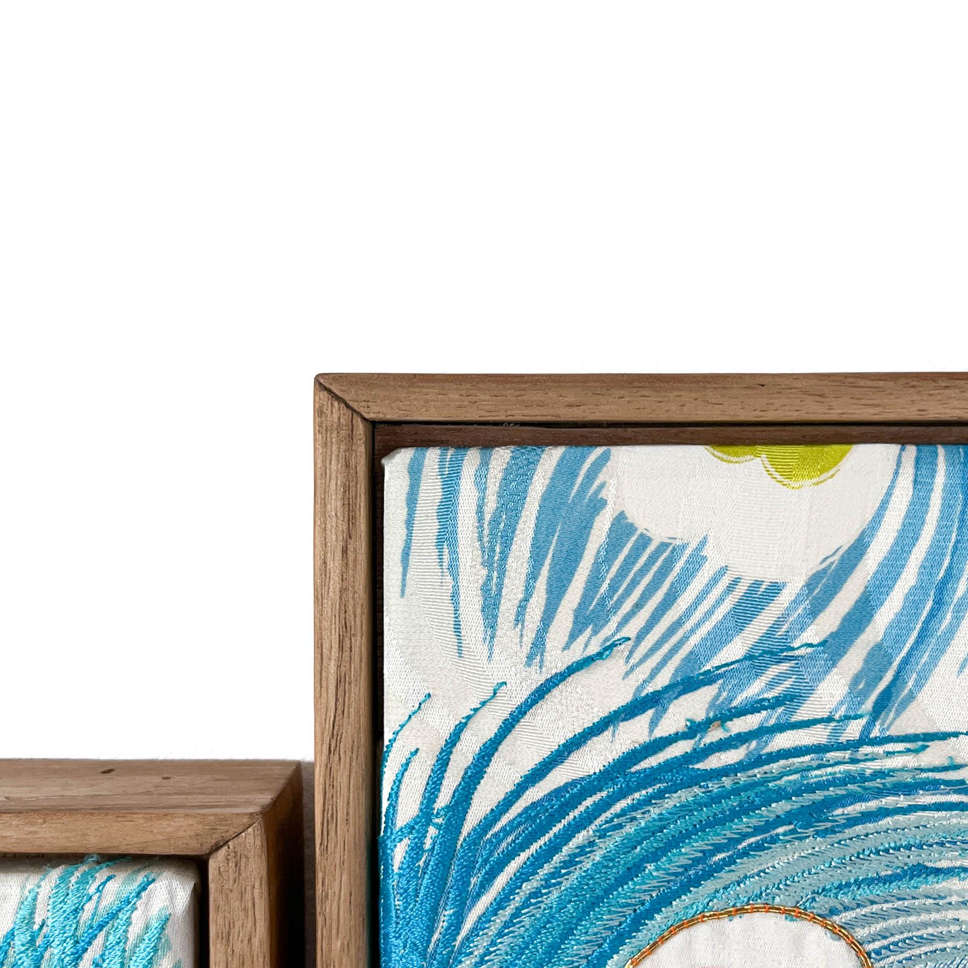 Antique kimono textile art 
