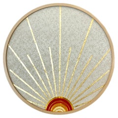 Arte antica del tessuto kimono "Rising Sun ~Renewal~" di ikasu Giappone