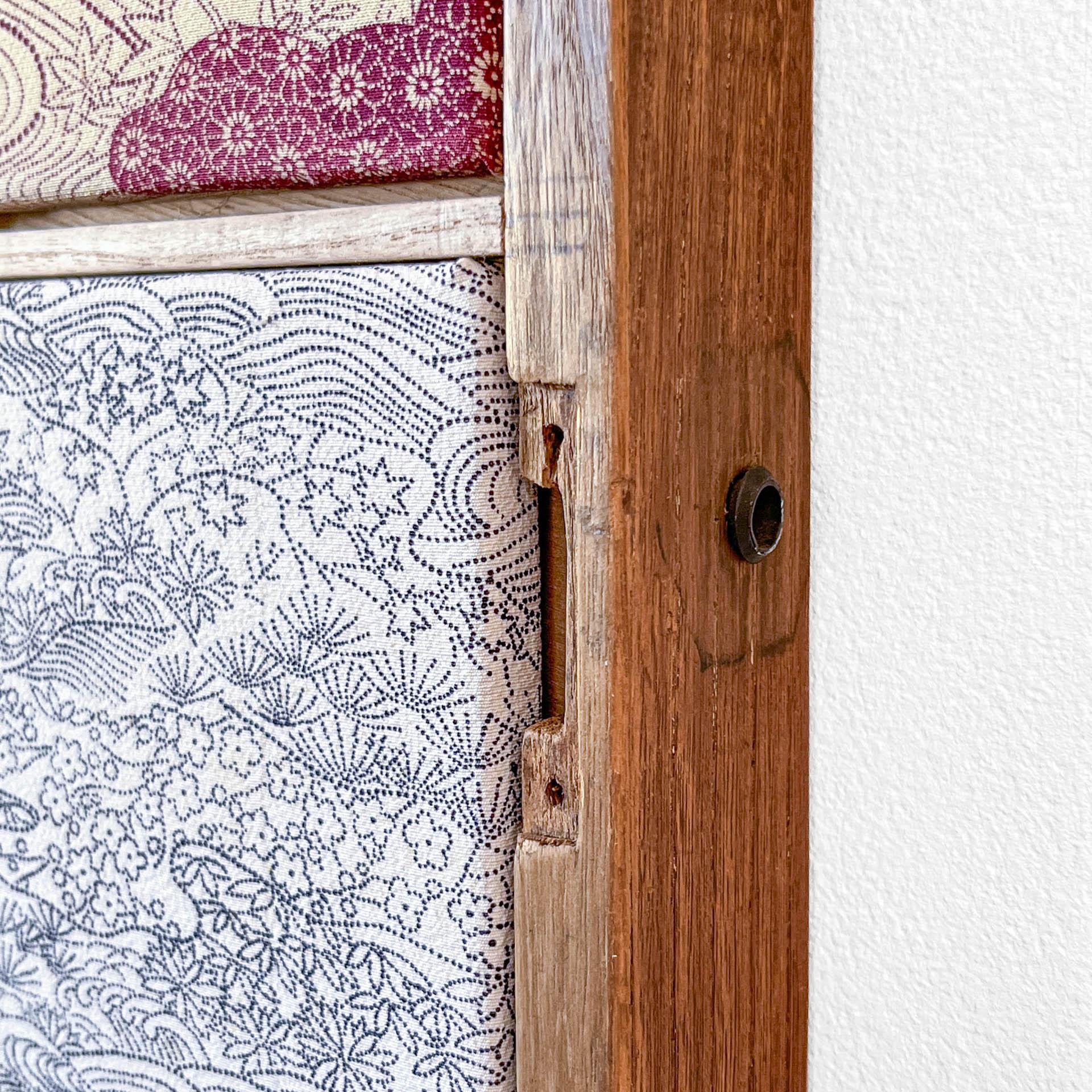 Antique kimono textile art 