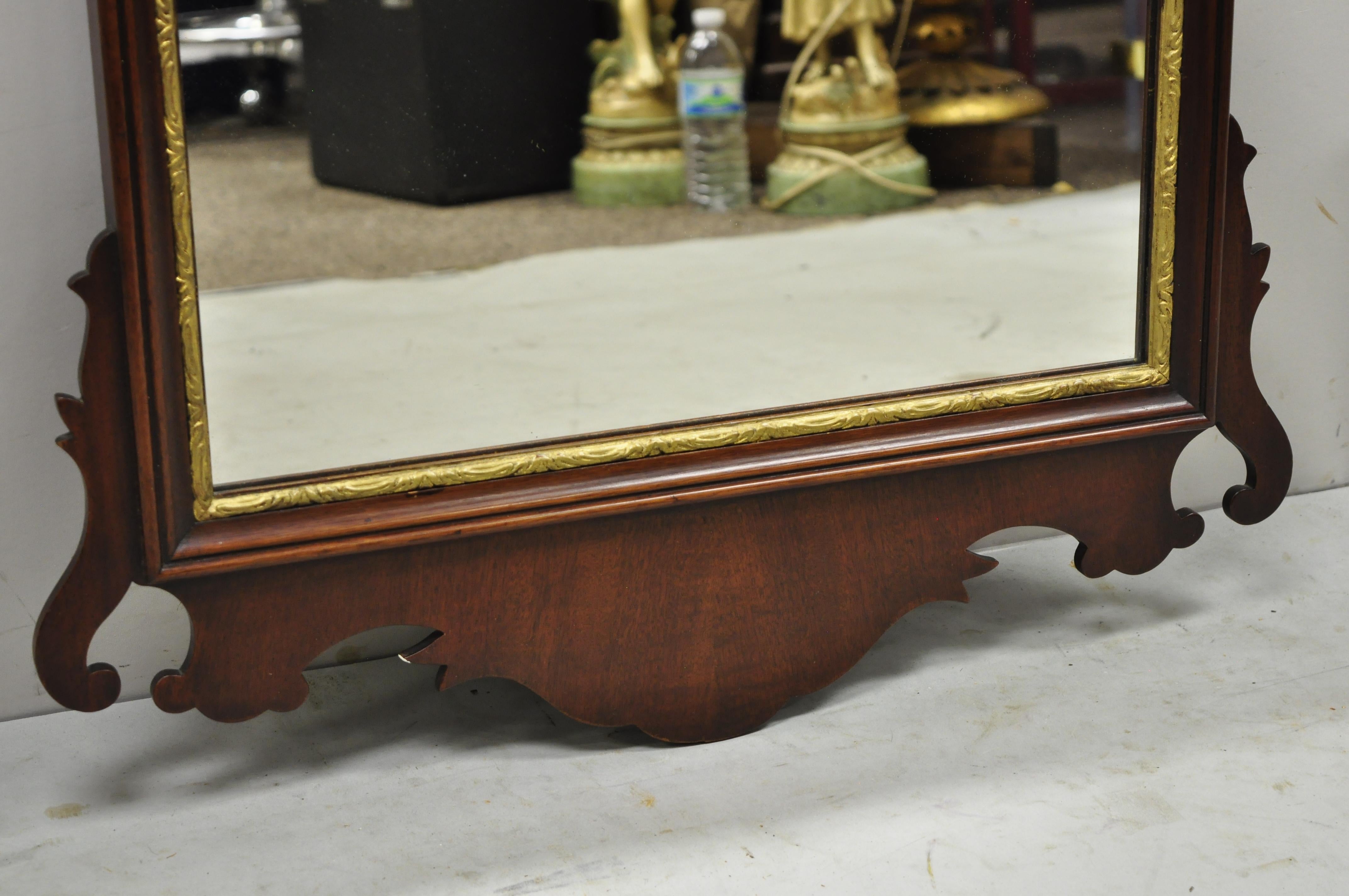 mahogany mirror frame