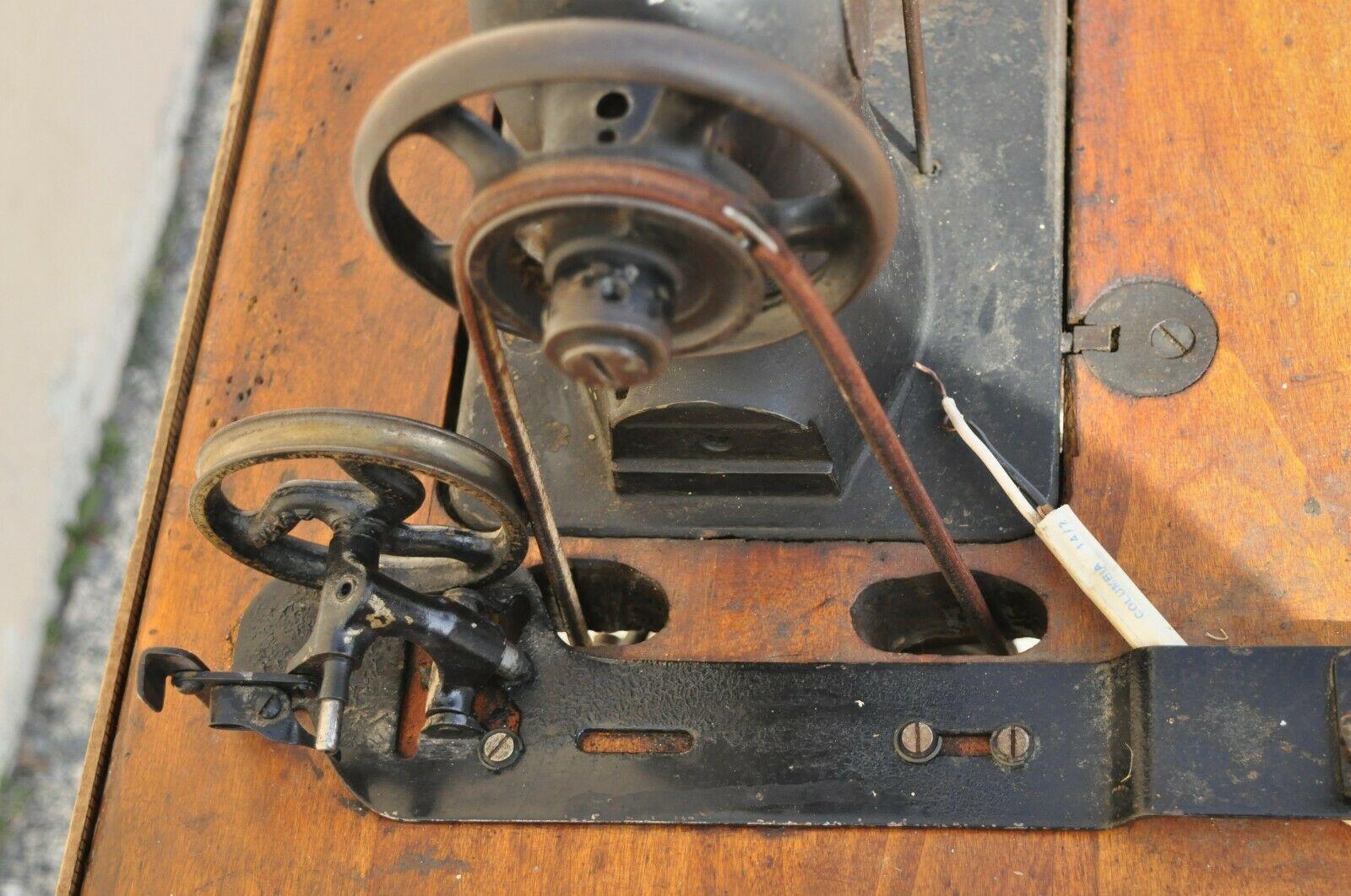 Antike Kingston Conley Electric Motor Industrial Vintage Nähmaschine, Vintage (Industriell) im Angebot