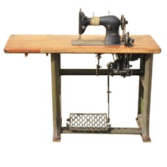 Antique Kingston Conley Electric Motor Industrial Vintage Sewing Machine