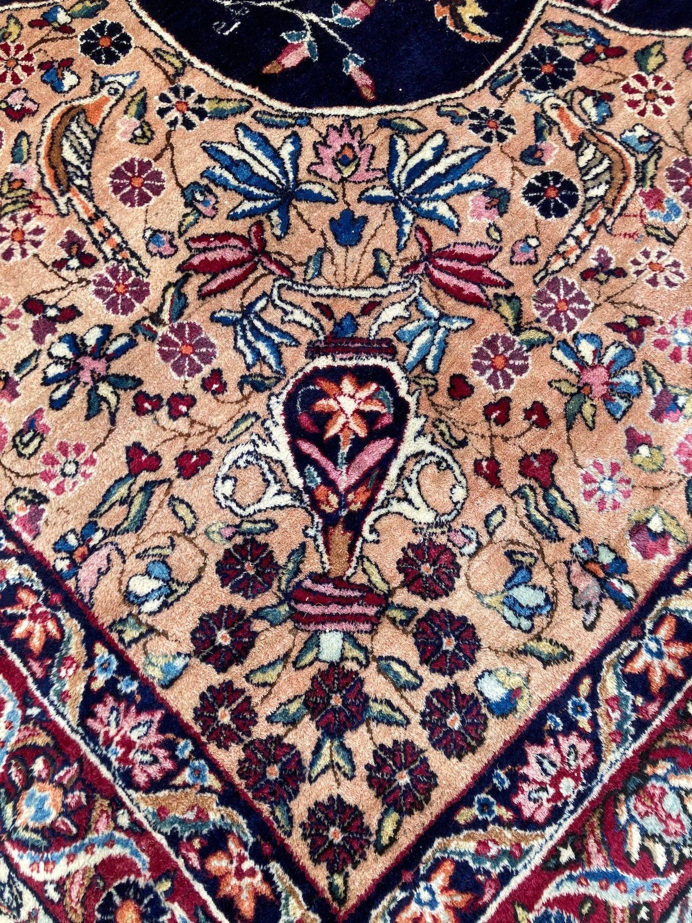 Antique Kirman Lavar Carpet For Sale 5