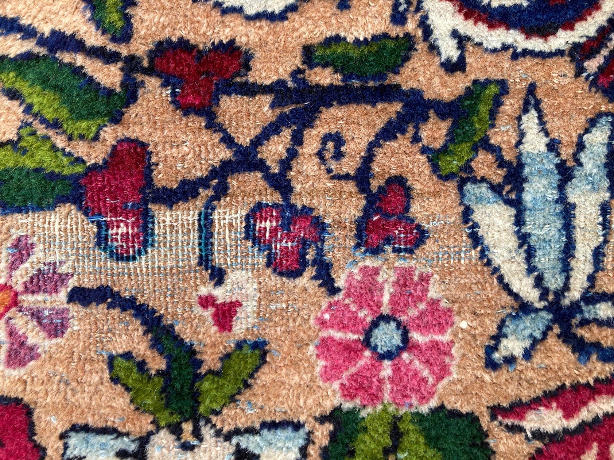Antique Kirman Lavar Carpet For Sale 10