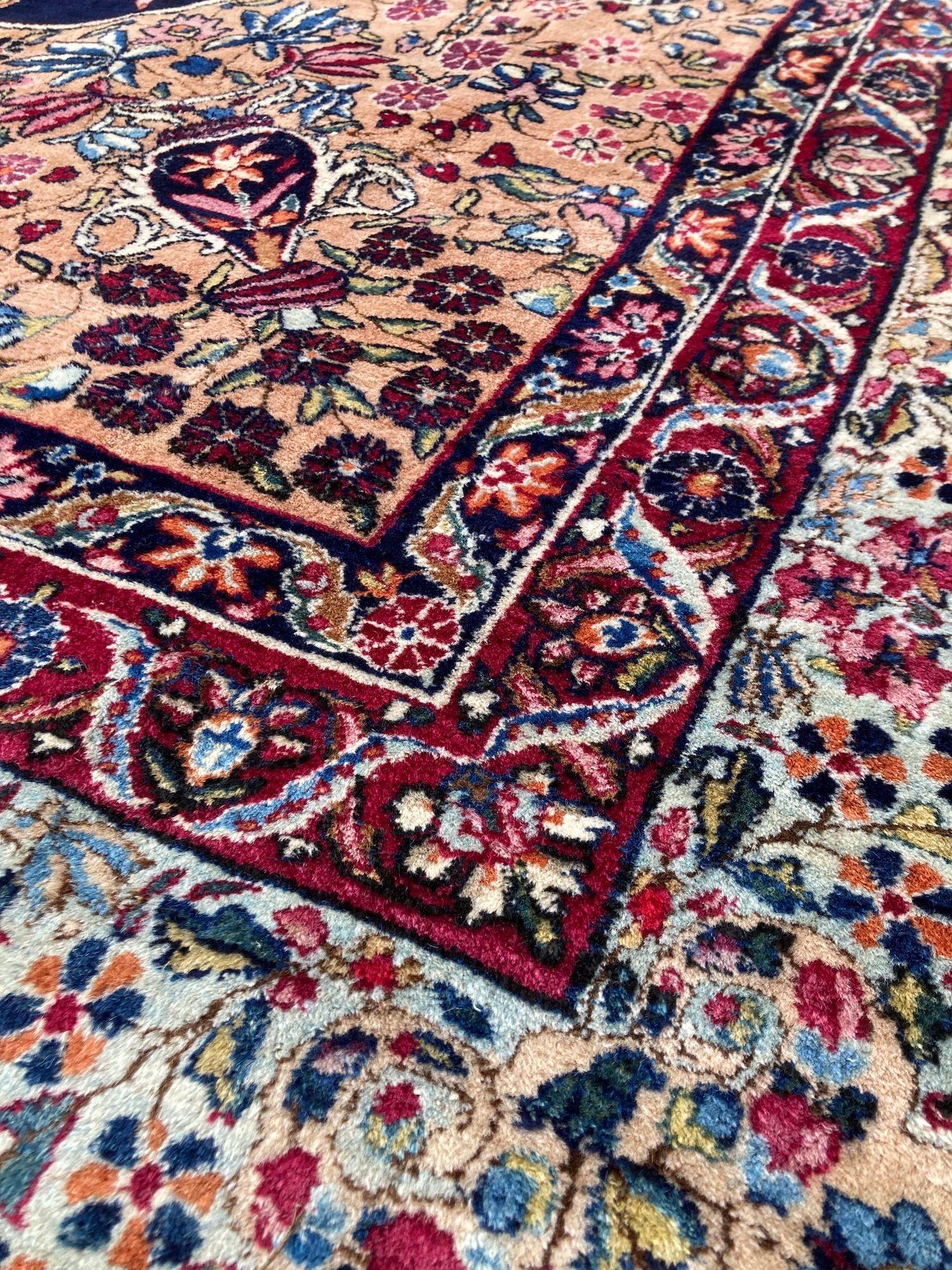 Antique Kirman Lavar Carpet For Sale 2