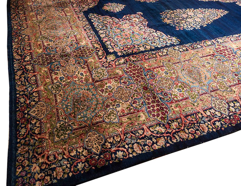 Persian Antique Kirman Rug 12' 4