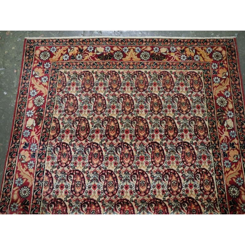 Antiker Kirman-Teppich in kleiner Größe, All Over Boteh-Design, um 1900/20 (Persisch) im Angebot