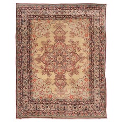 Antiker Wollteppich. 3,40 x 2,65 m