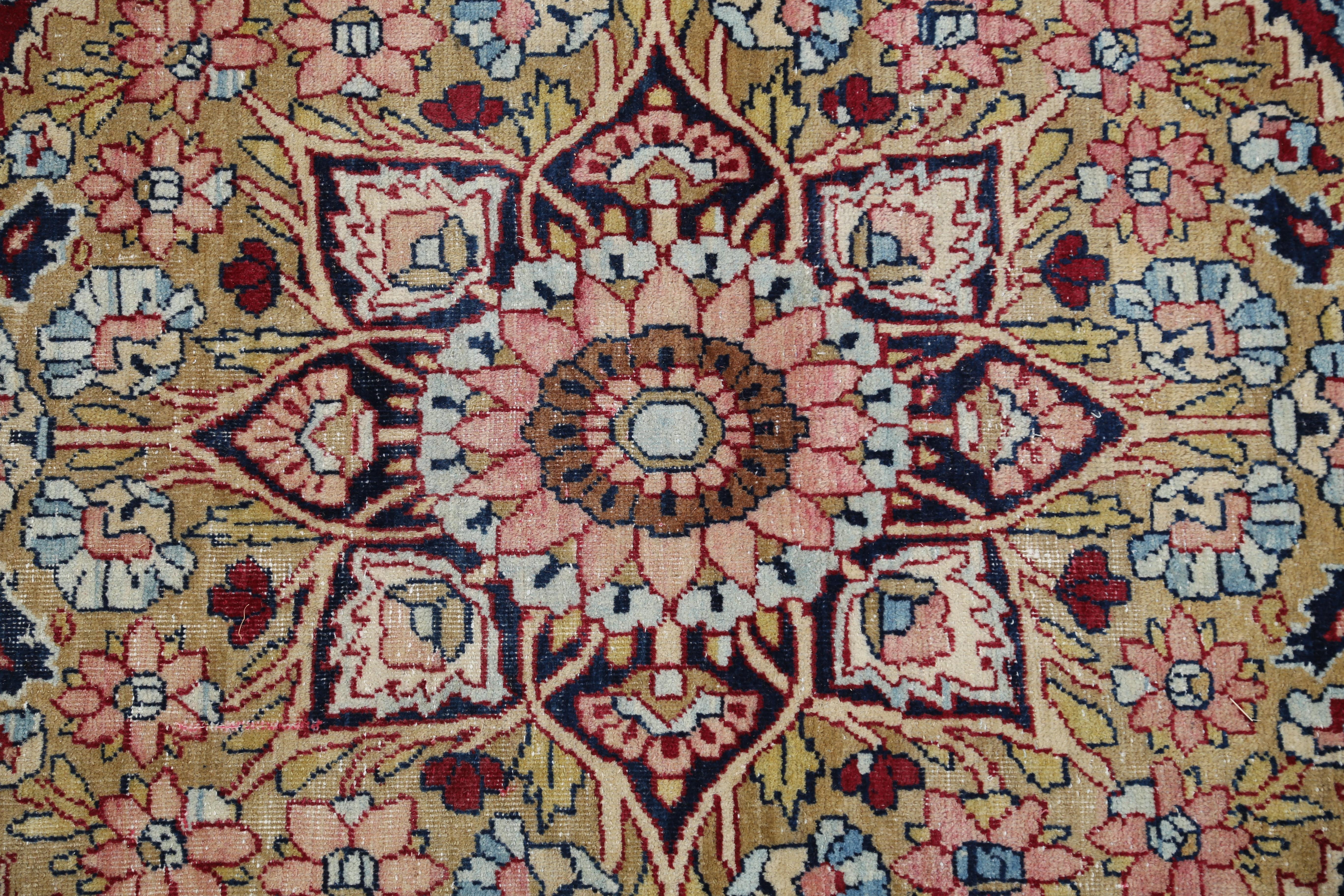Antique KirmanShah/Laver Kirman Persian carpet  For Sale 4