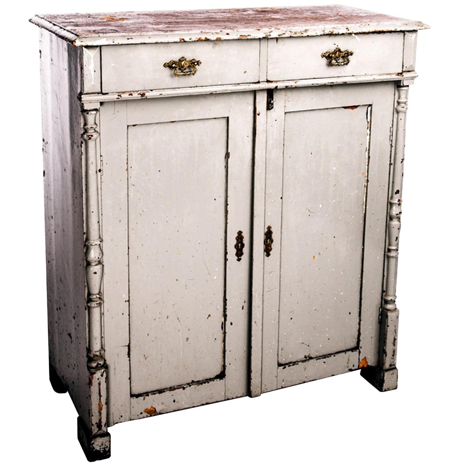 Antique Kitchen Cabinet from Sweden, Early 1900s