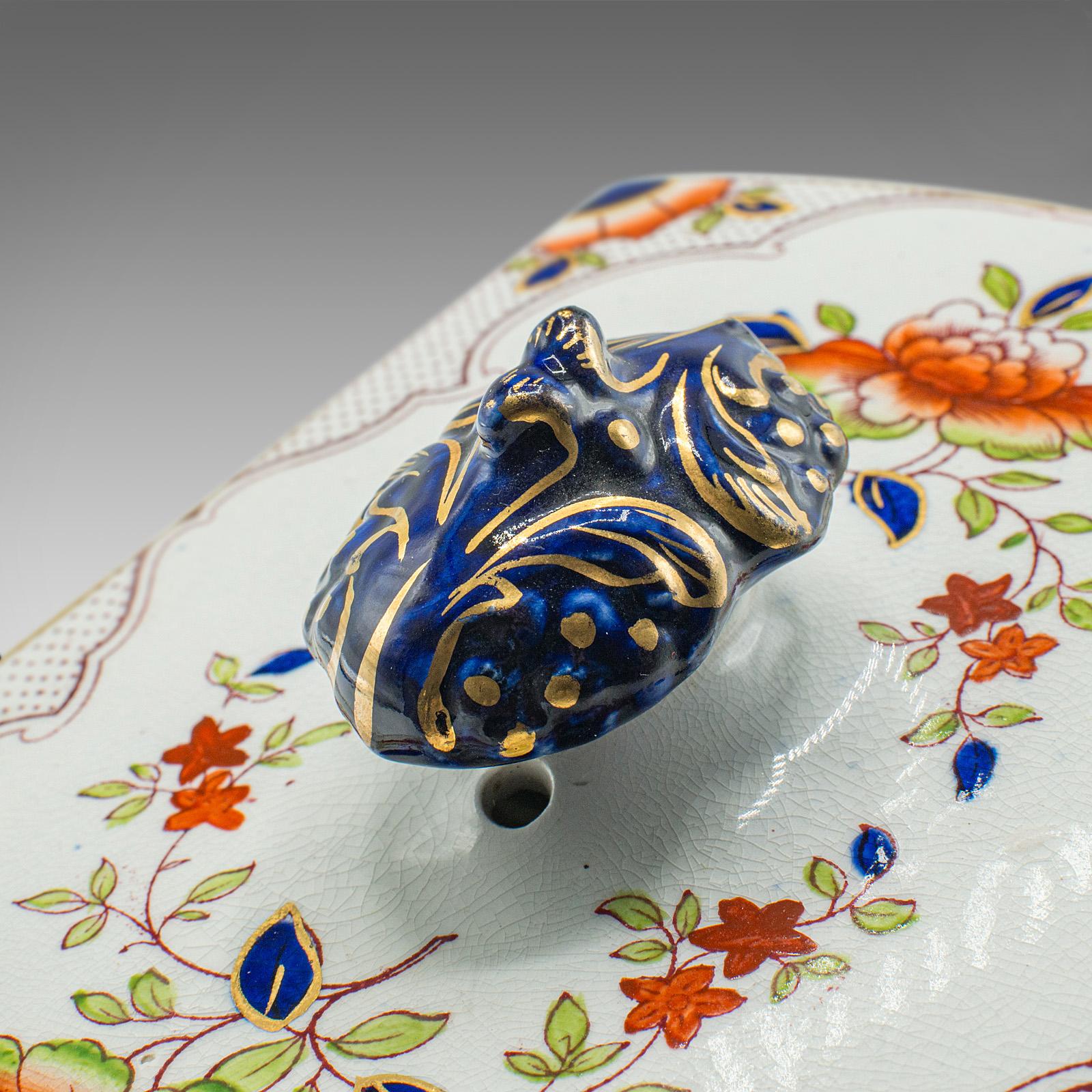 Antique Kitchen Cheese Keeper, English, Ceramic, Butter Dish, Edwardian, C.1910 1