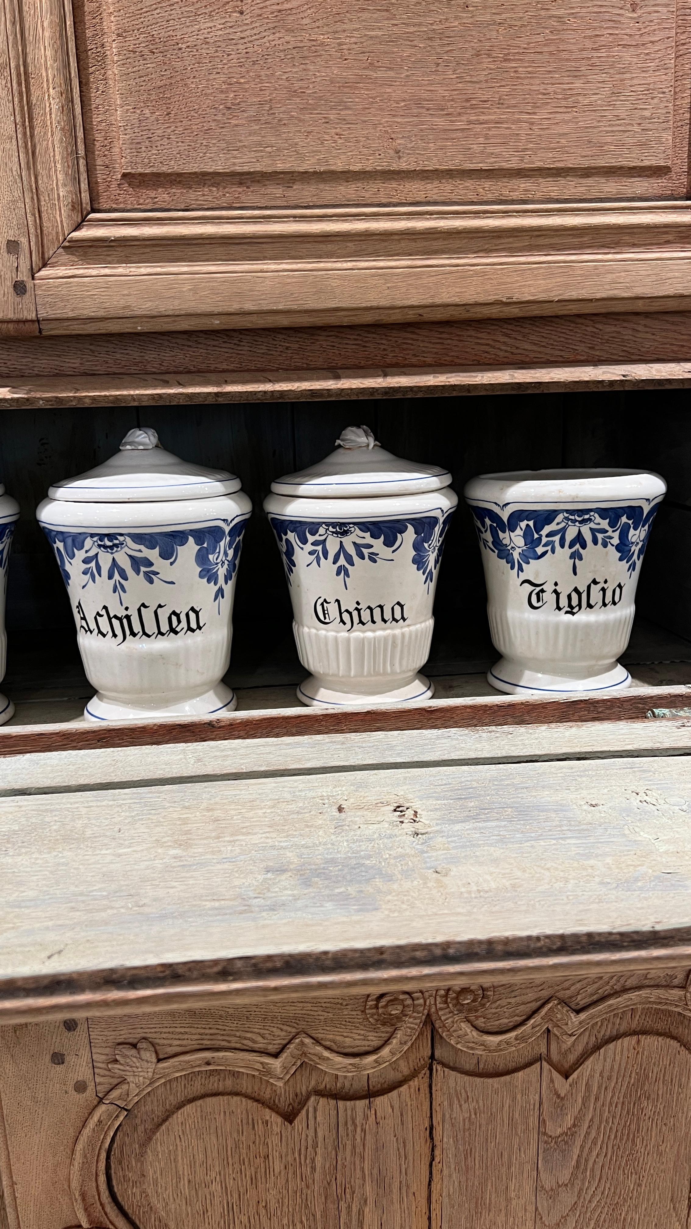 Antique Kitchen or Apothecary Jars 1