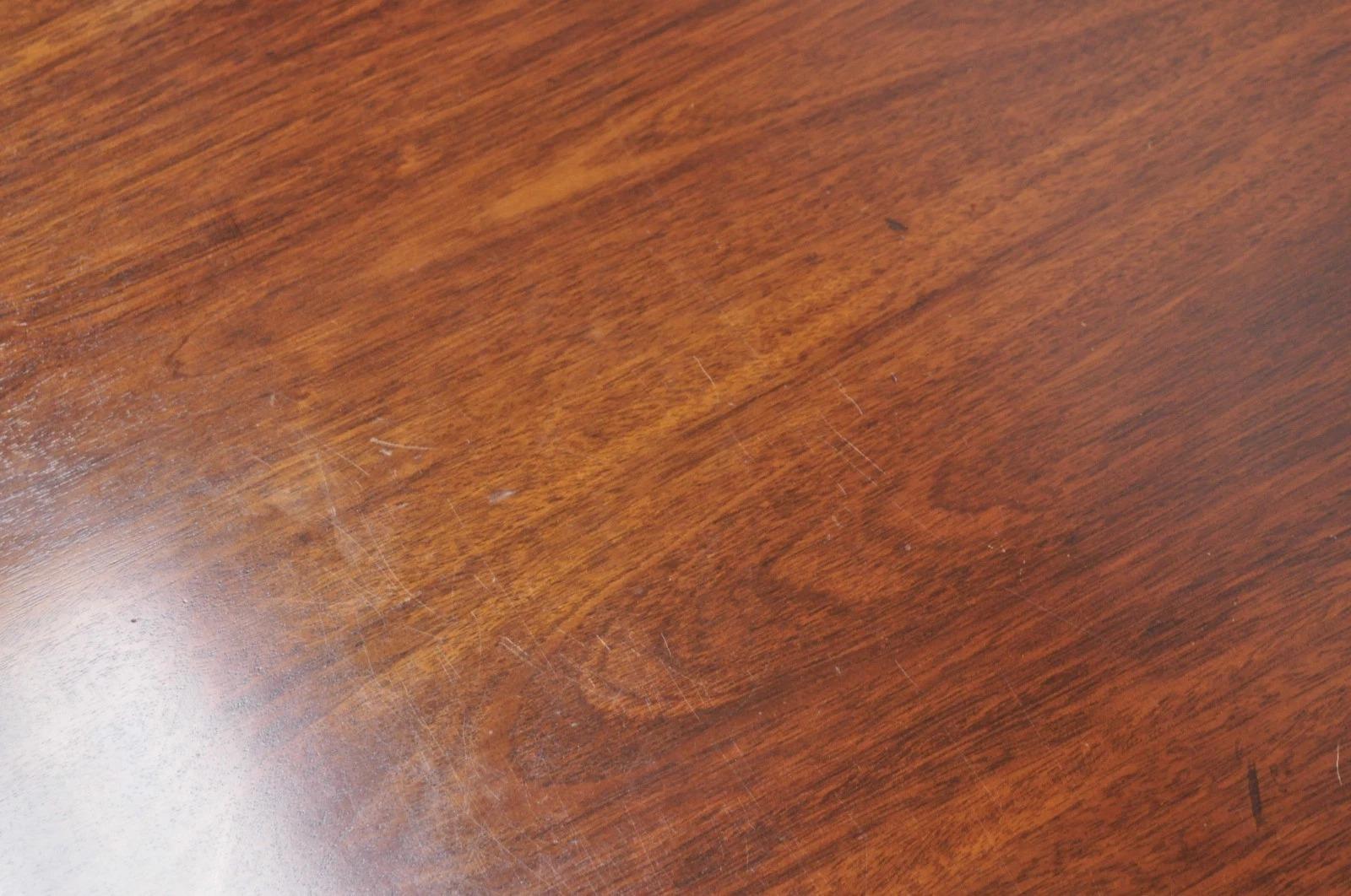 Ancienne table Pembroke à abattant en acajou Colonial Williamsburg CW-27 en vente 2