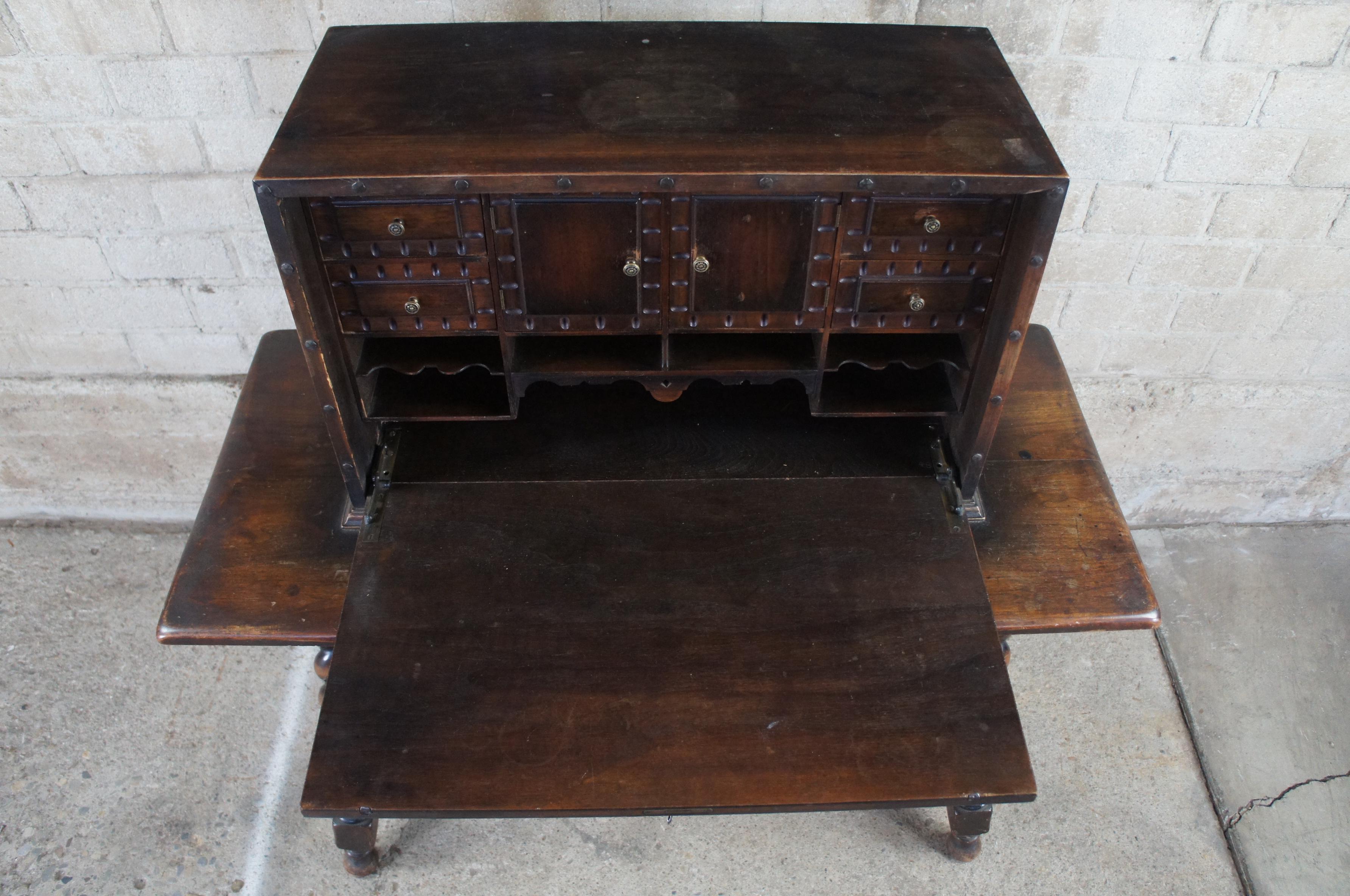 colonial drop front writing desk