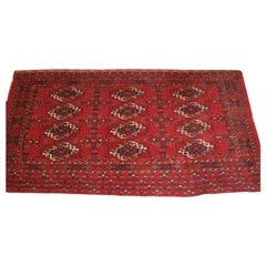 Antique Kizil Ayak Ersari Turkmen 12 Gul Chuval