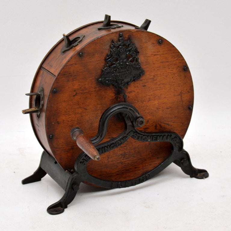 Antique Knife Sharpener by F. Heyningen Late Stoneman and Co For Sale