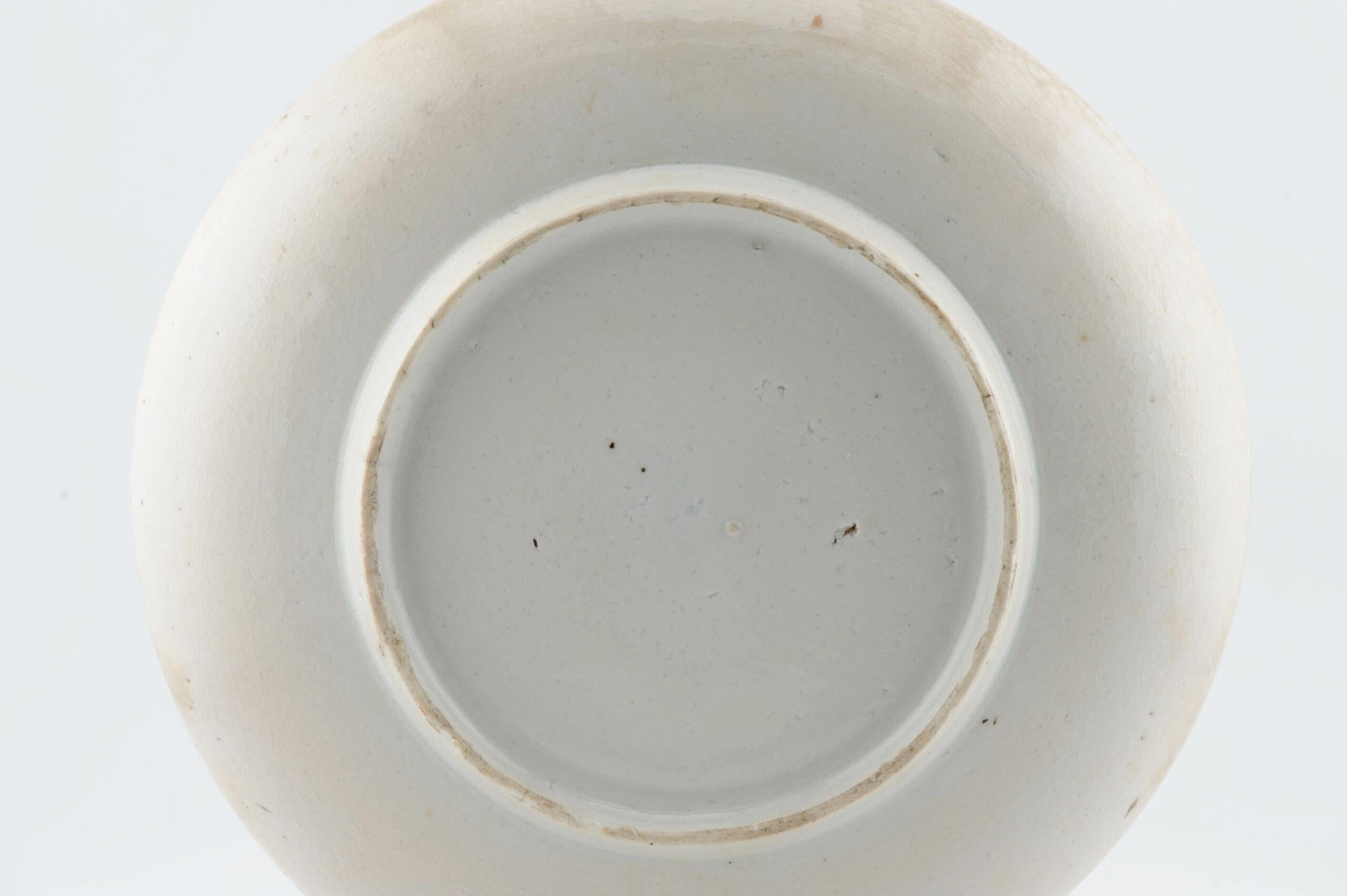 Antico piatto giapponese Ko-Kutani del XVII secolo, periodo Edo, Giappone, 1640-1660 ca. in vendita 1