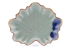 Antique Ko-Kutani Edo Period 1650-1670 Century Japanese Porcelain Dish Arita