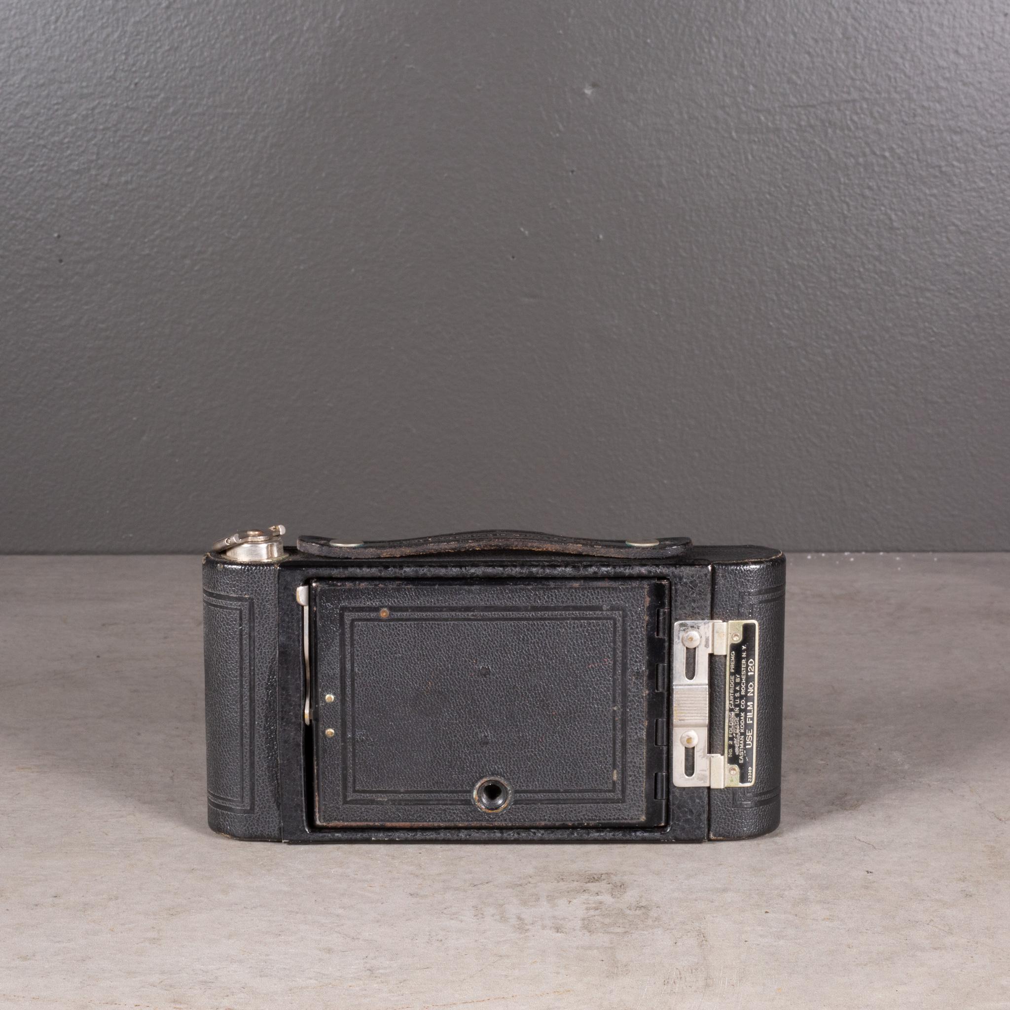 Antique Kodak No. 2 Premo Folding Camera c.1916 (FREE SHIPPING) In Good Condition For Sale In San Francisco, CA