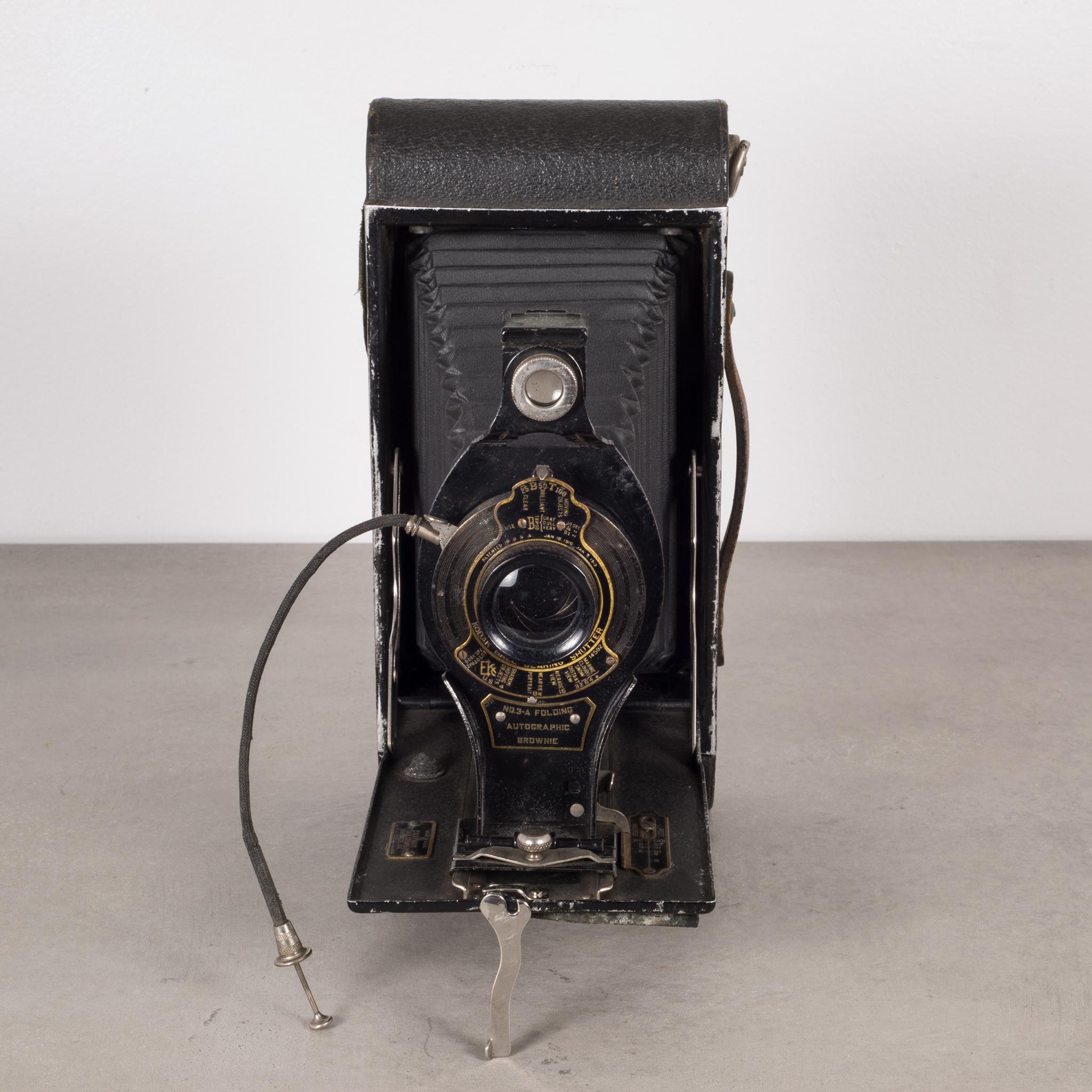 Industrial Antique Kodak No. 3A Folding Camera, circa 1910