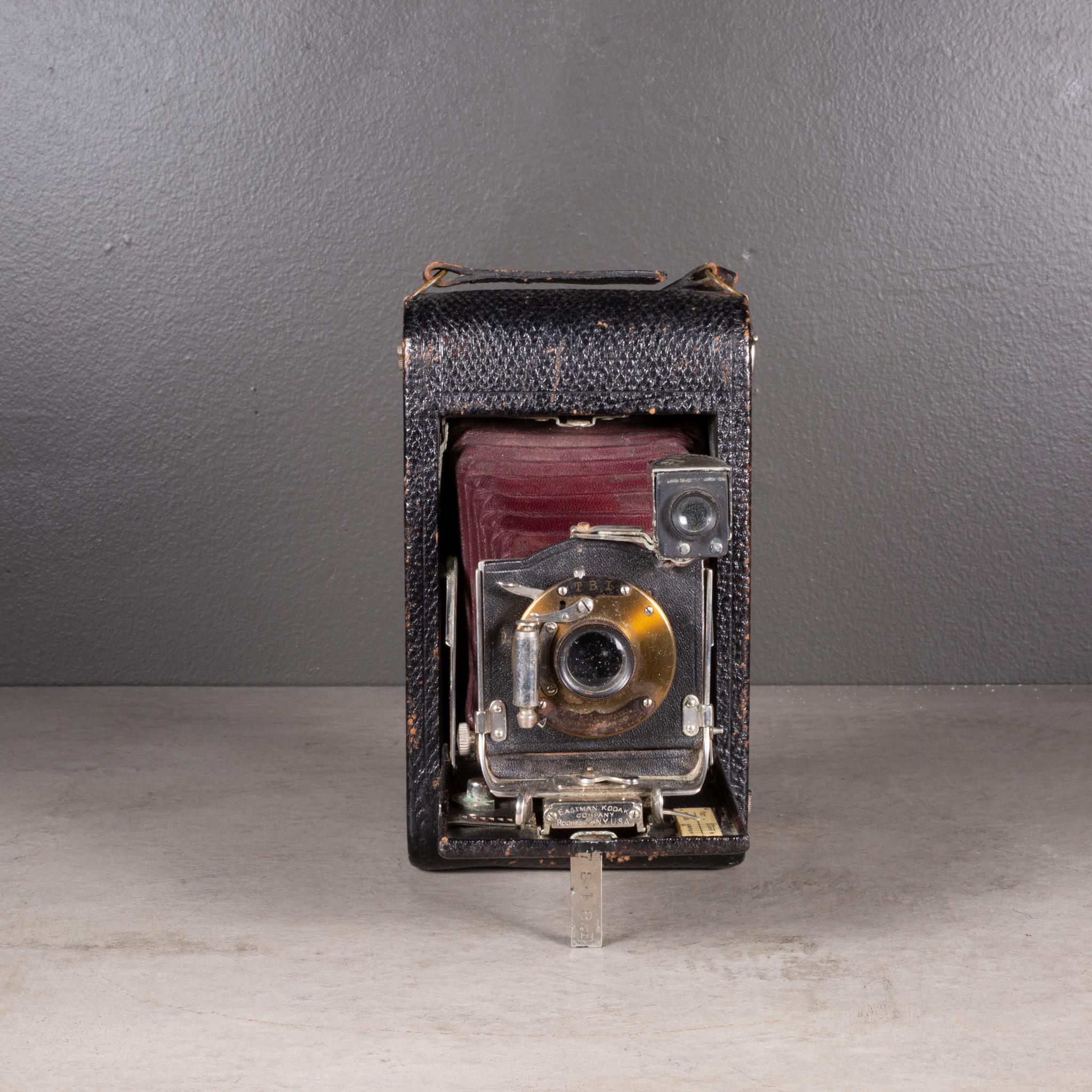 Industriel Photographie pliante Kodak n° S modèle E ancienne, vers 1900 (expédition gratuite) en vente
