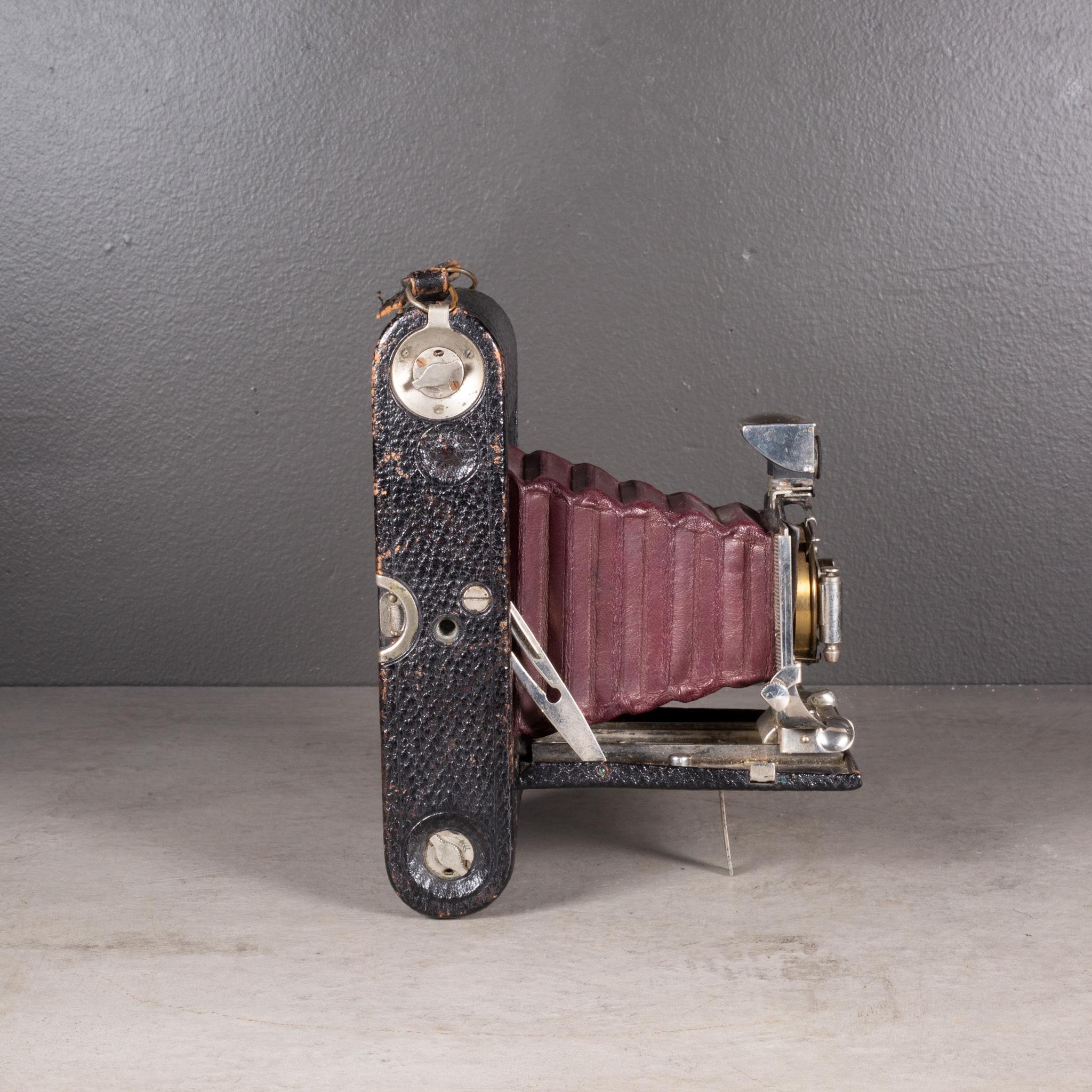 Industrial Antique Kodak No. S Model E Folding Camera c.1900 (FREE SHIPPING) For Sale