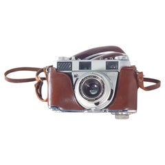 Kodak Retina III S appareil photo ancien avec étui en cuir