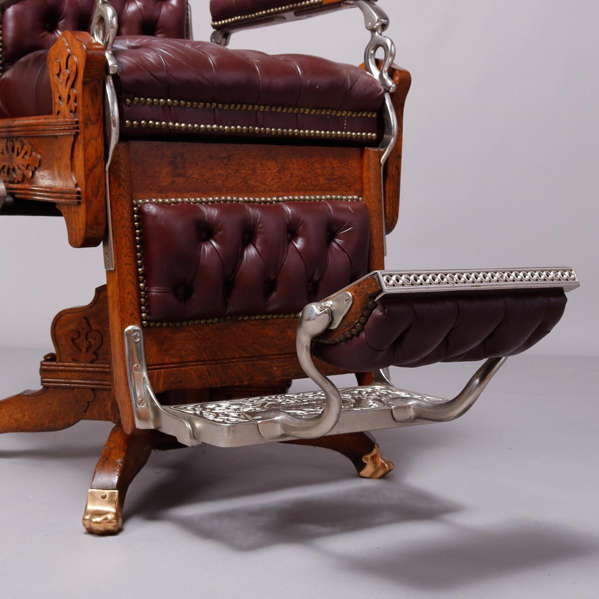 antique koken barber chair