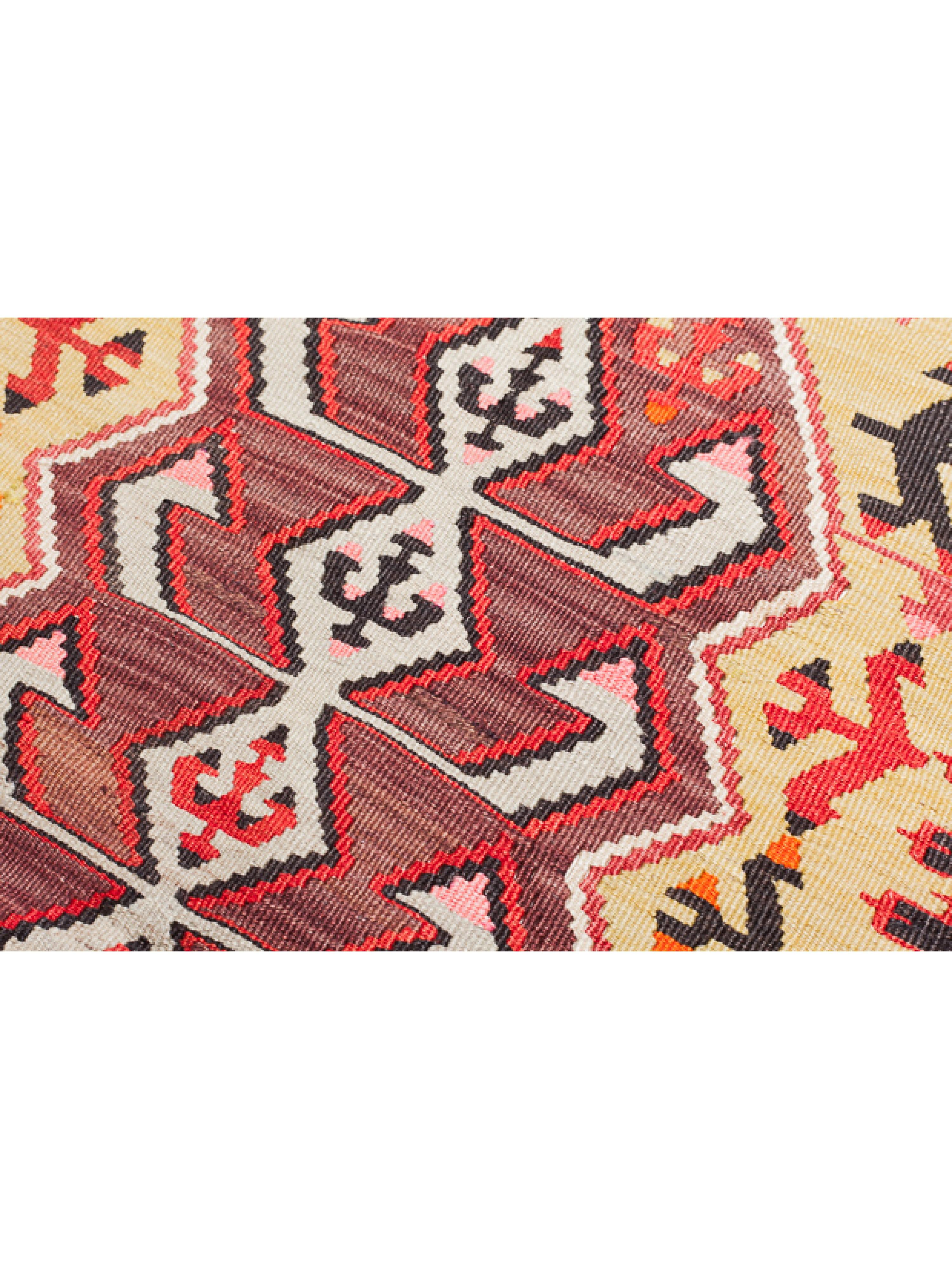 Antique Konya Hotamis Kilim Rug Wool Old Central Anatolian Turkish Carpet Turco en venta
