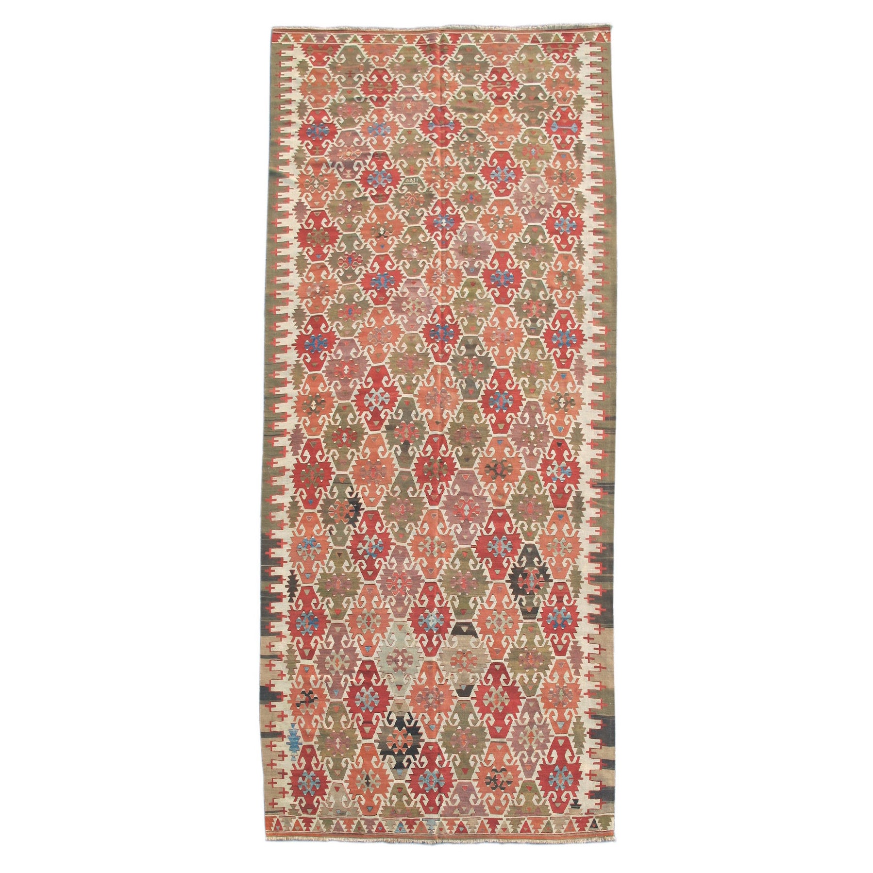 Antico Kilim di Konya, 19° secolo in vendita