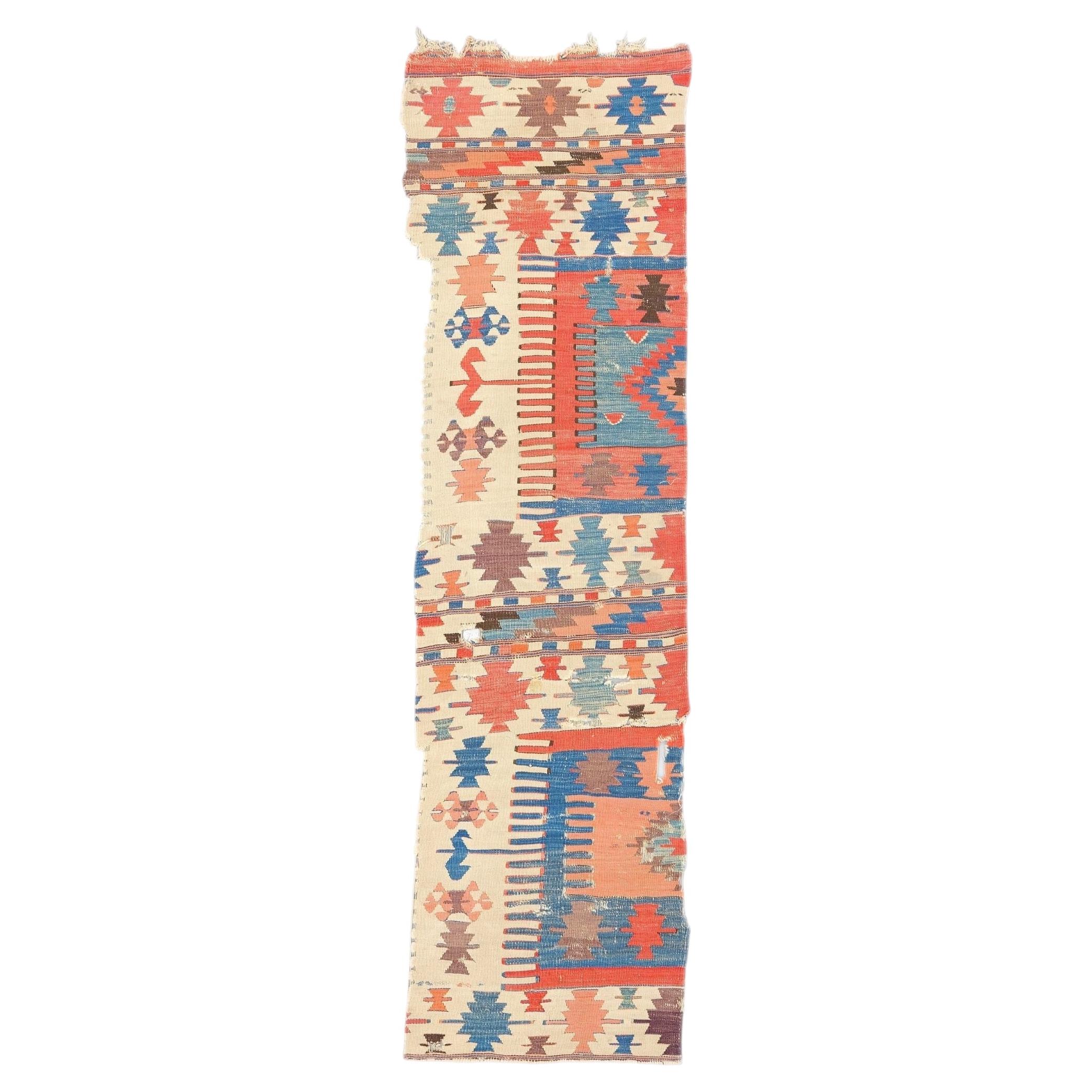 Antique Konya Kilim Period: 18th Century