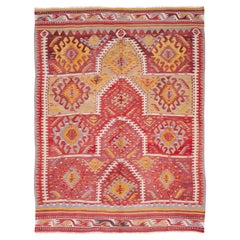 Rug & Kilim Kilim ancien Laine Géométrique Anatolie Centrale Tapis Laine Turque