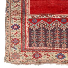 Antique Konya Ladik Rug - Late 18th Century Central Anatolian Konya Ladik Rug
