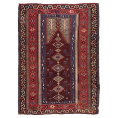 Antique Konya Obruk Kilim Central Anatolian Rug Turkish Carpet Rare Purple Color