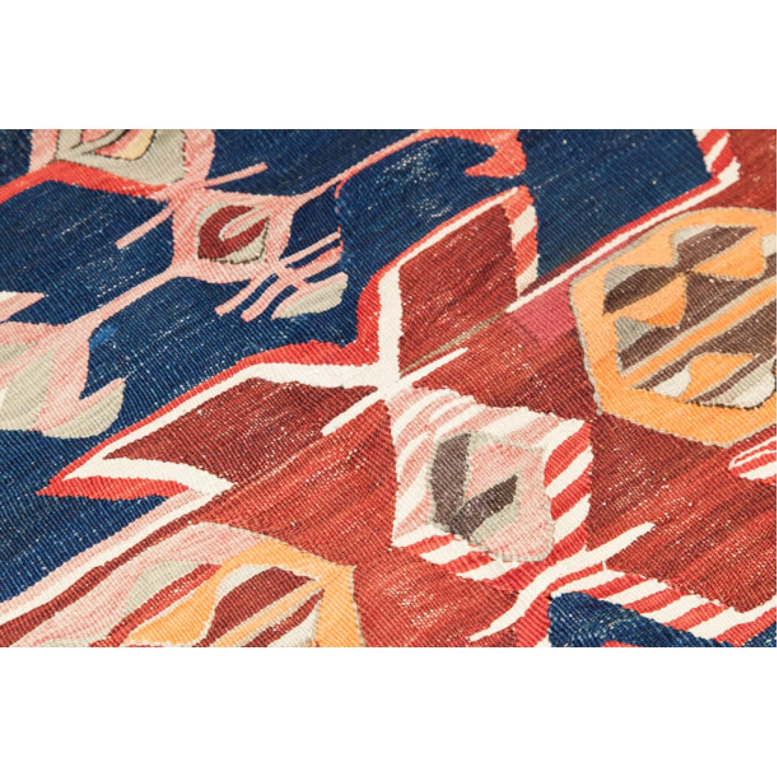 Turc Antique tapis turc vintage Kilim d'Anatolie centrale Konya Obruk en vente