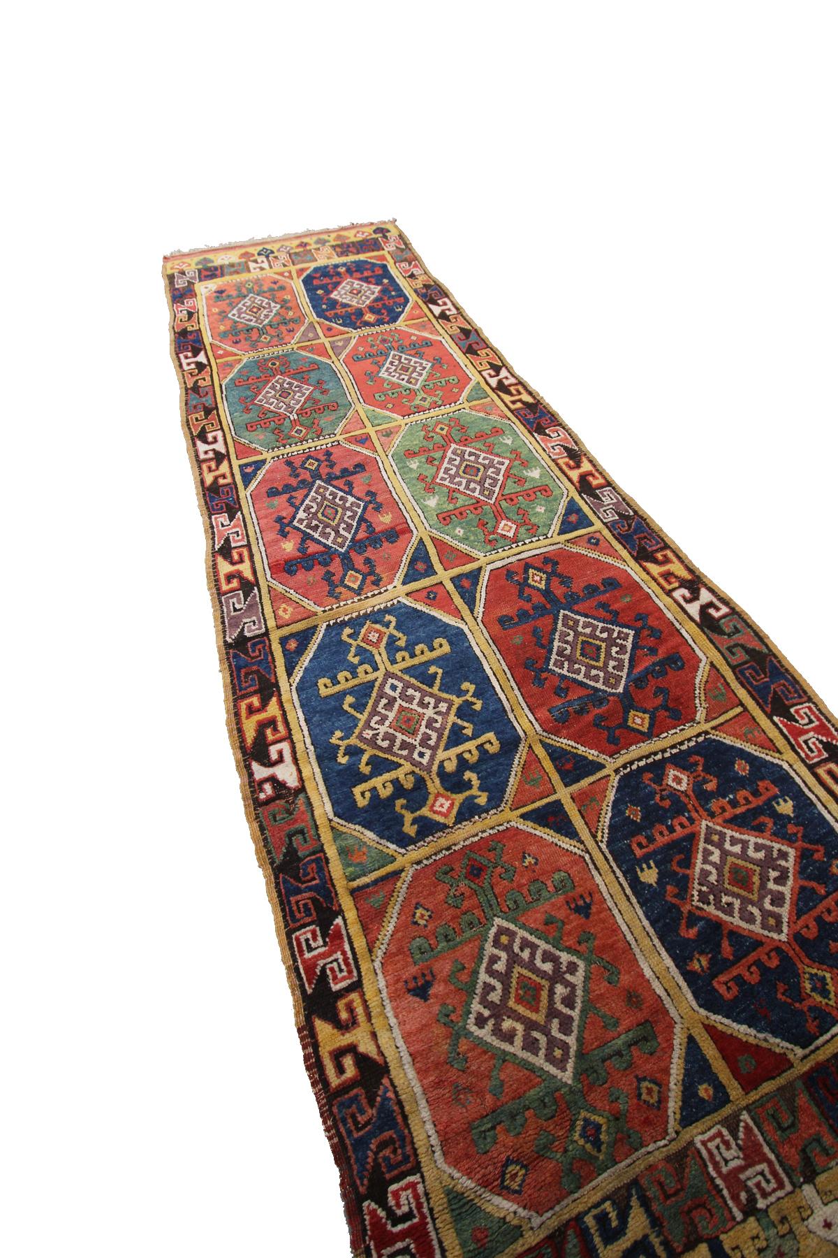 Antiker antiker türkischer Konya-Teppich, Sammler Konya-Läufer, 18. Jahrhundert im Angebot 5