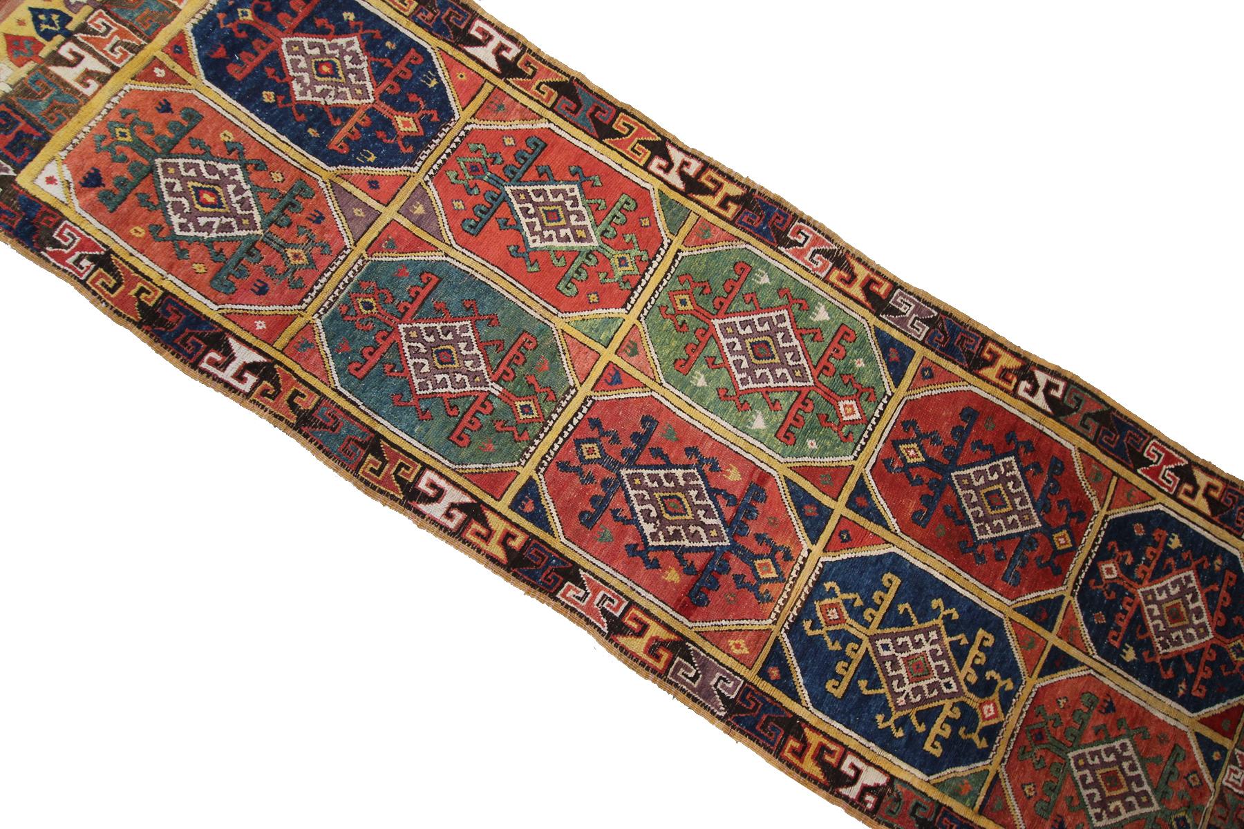 Antiker antiker türkischer Konya-Teppich, Sammler Konya-Läufer, 18. Jahrhundert (Türkisch) im Angebot