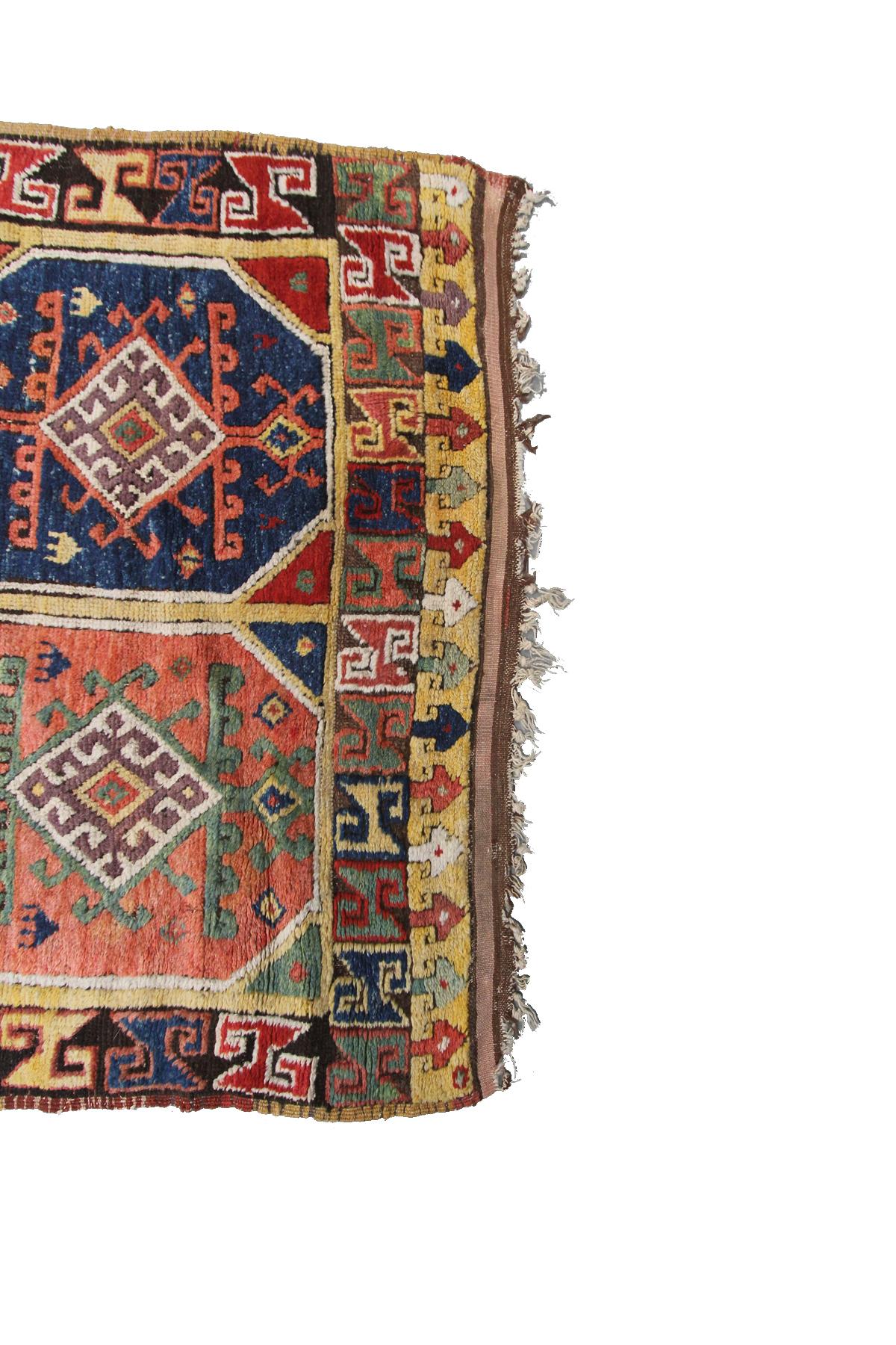 Antiker antiker türkischer Konya-Teppich, Sammler Konya-Läufer, 18. Jahrhundert im Angebot 2