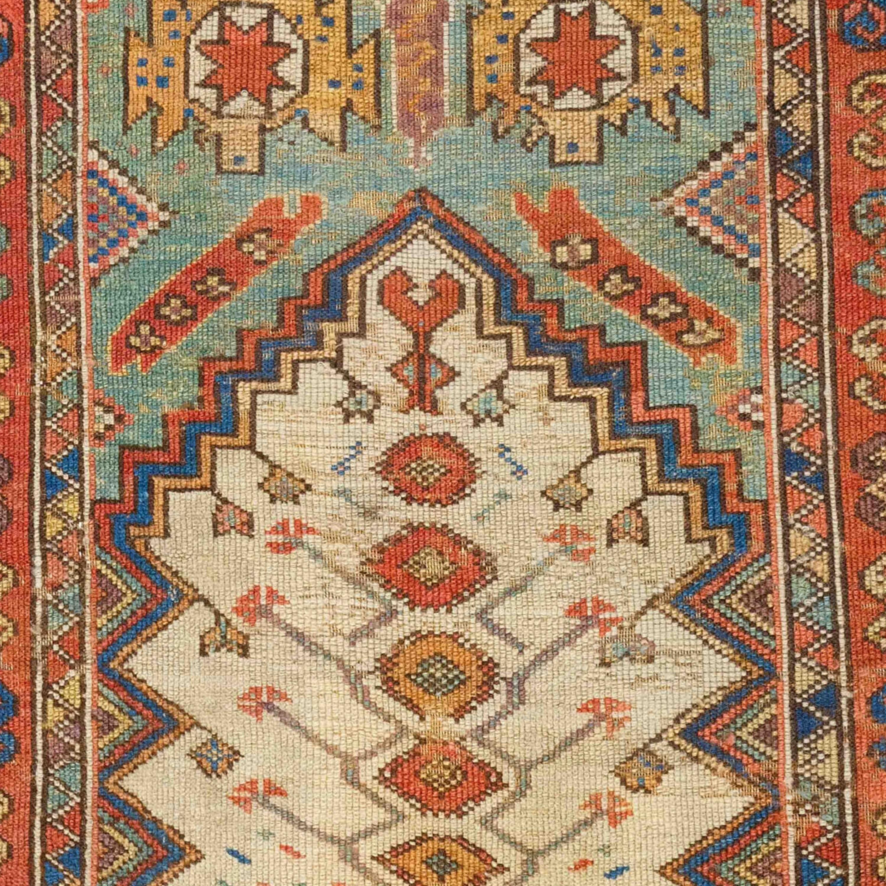 Turkish Antique Konya Rug - Early 19th Century Central Anatolian Konya Prayer Rug For Sale