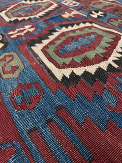Antique Konya Turkish Kilim • Tribal Anatolian Flatweave Rug (6×9) • 1930s
