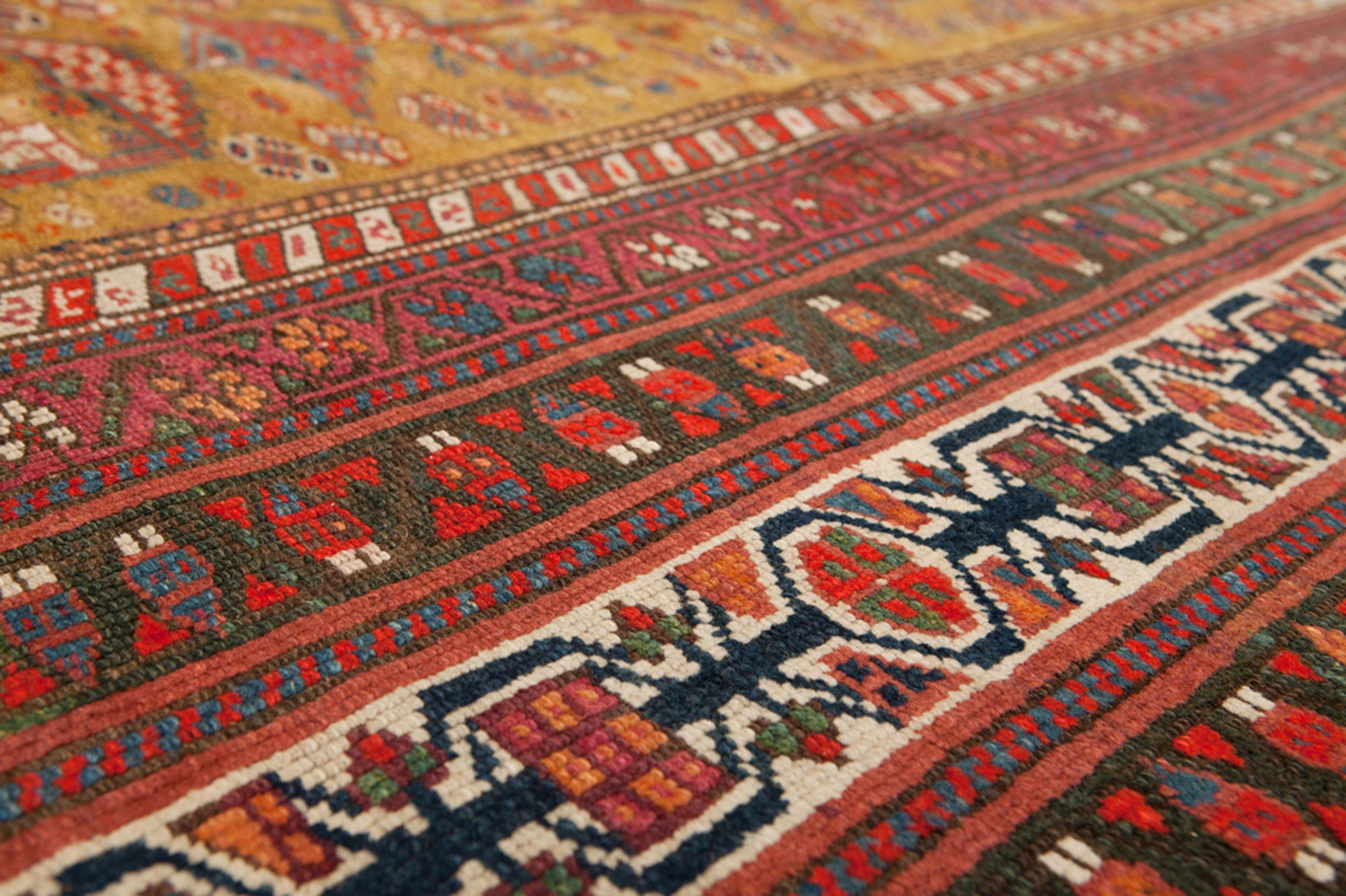 Tappeto antico Kordi 205x135cm In condizioni buone in vendita a Henley-on-Thames, Oxfordshire
