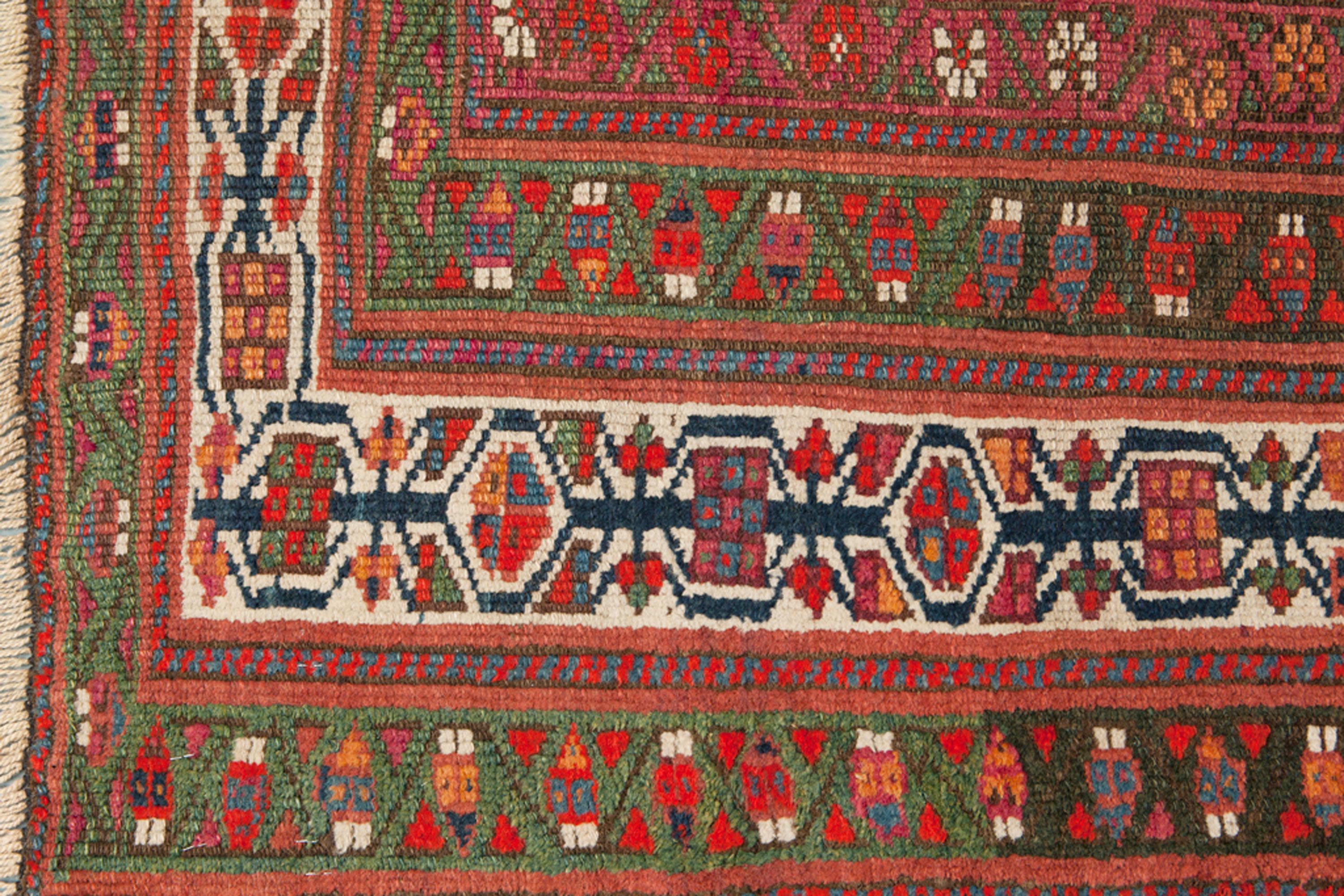Lana Tappeto antico Kordi 205x135cm in vendita