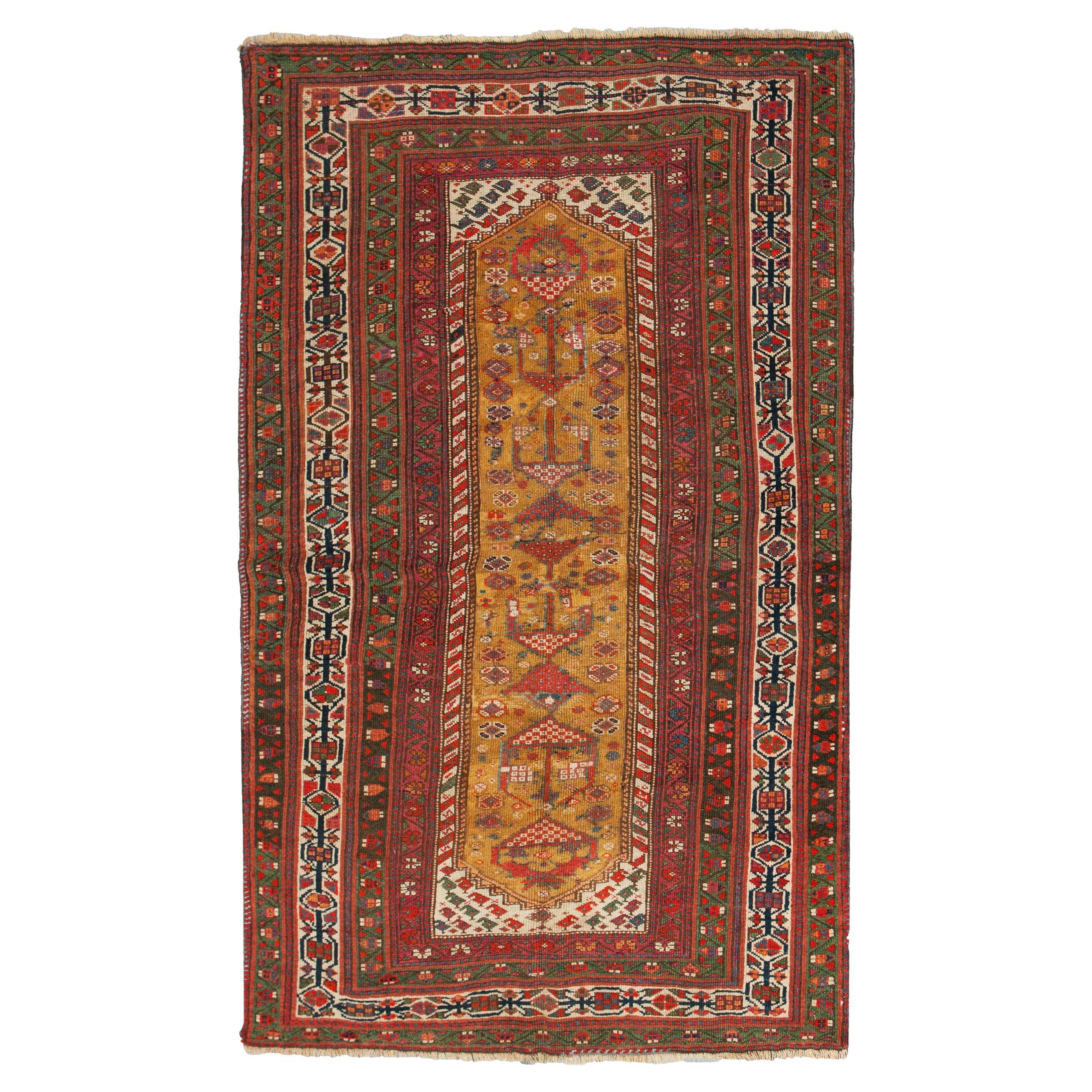 Tappeto antico Kordi 205x135cm in vendita