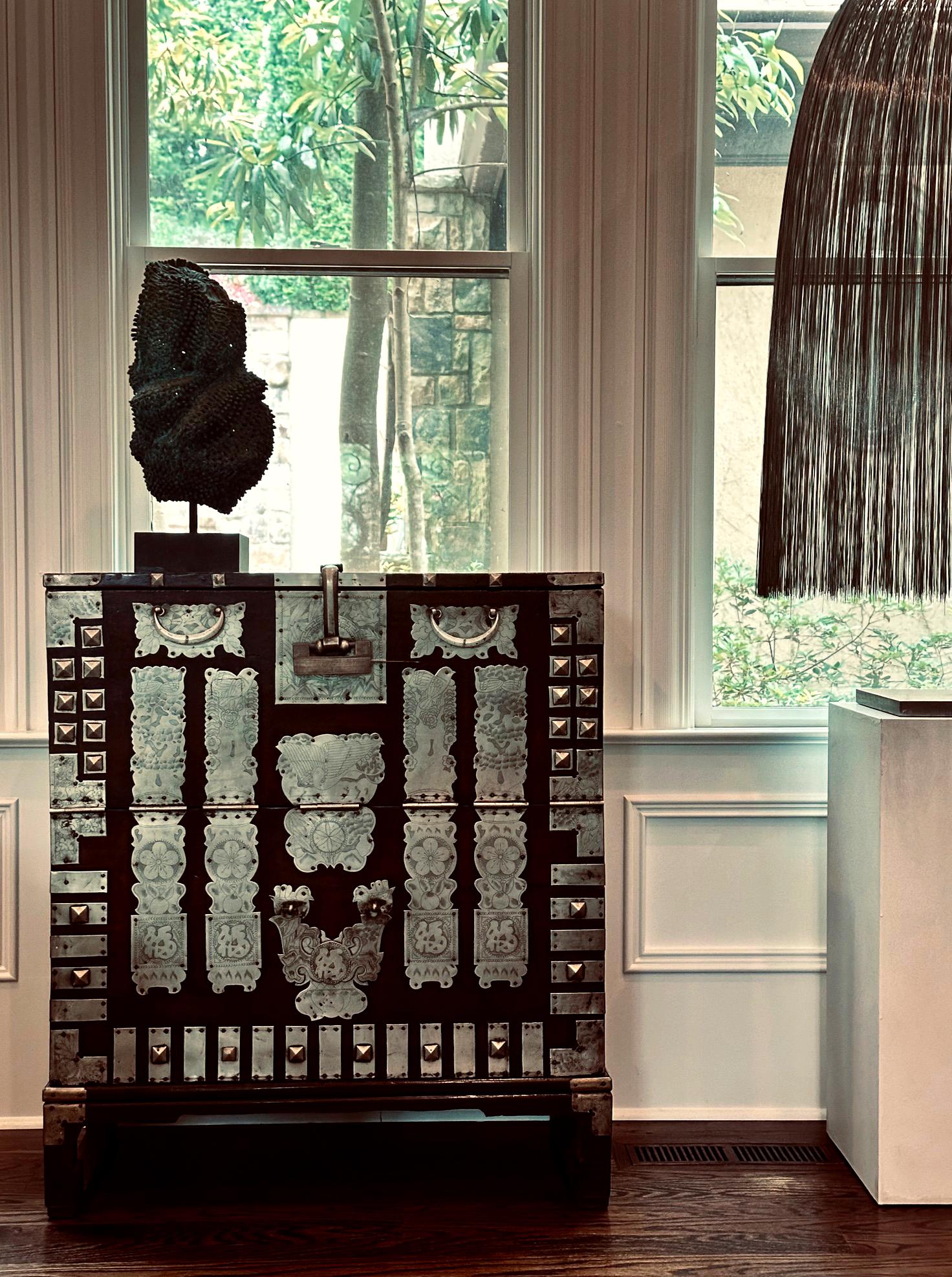 Antique Korean Bandaji Chest Pyongyang Joseon Dynasty For Sale 13