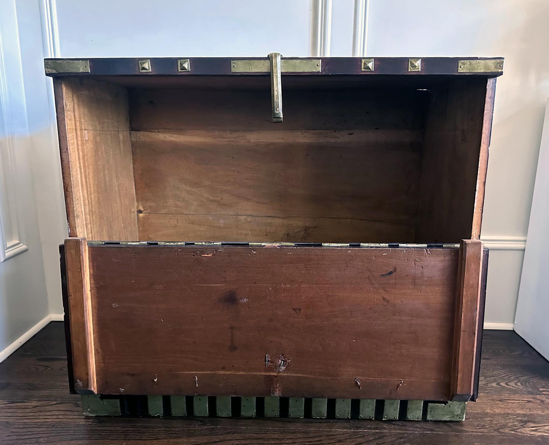 Antique Korean Bandaji Chest Pyongyang Joseon Dynasty For Sale 2