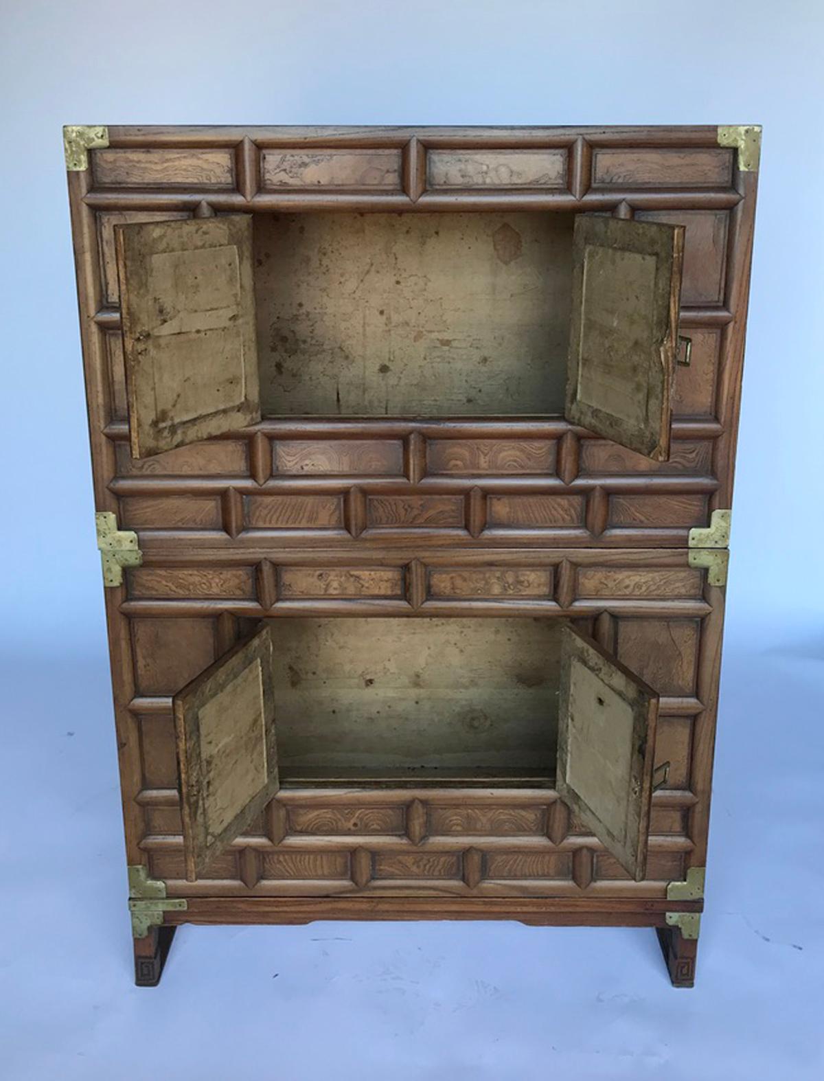 antique blanket cabinet