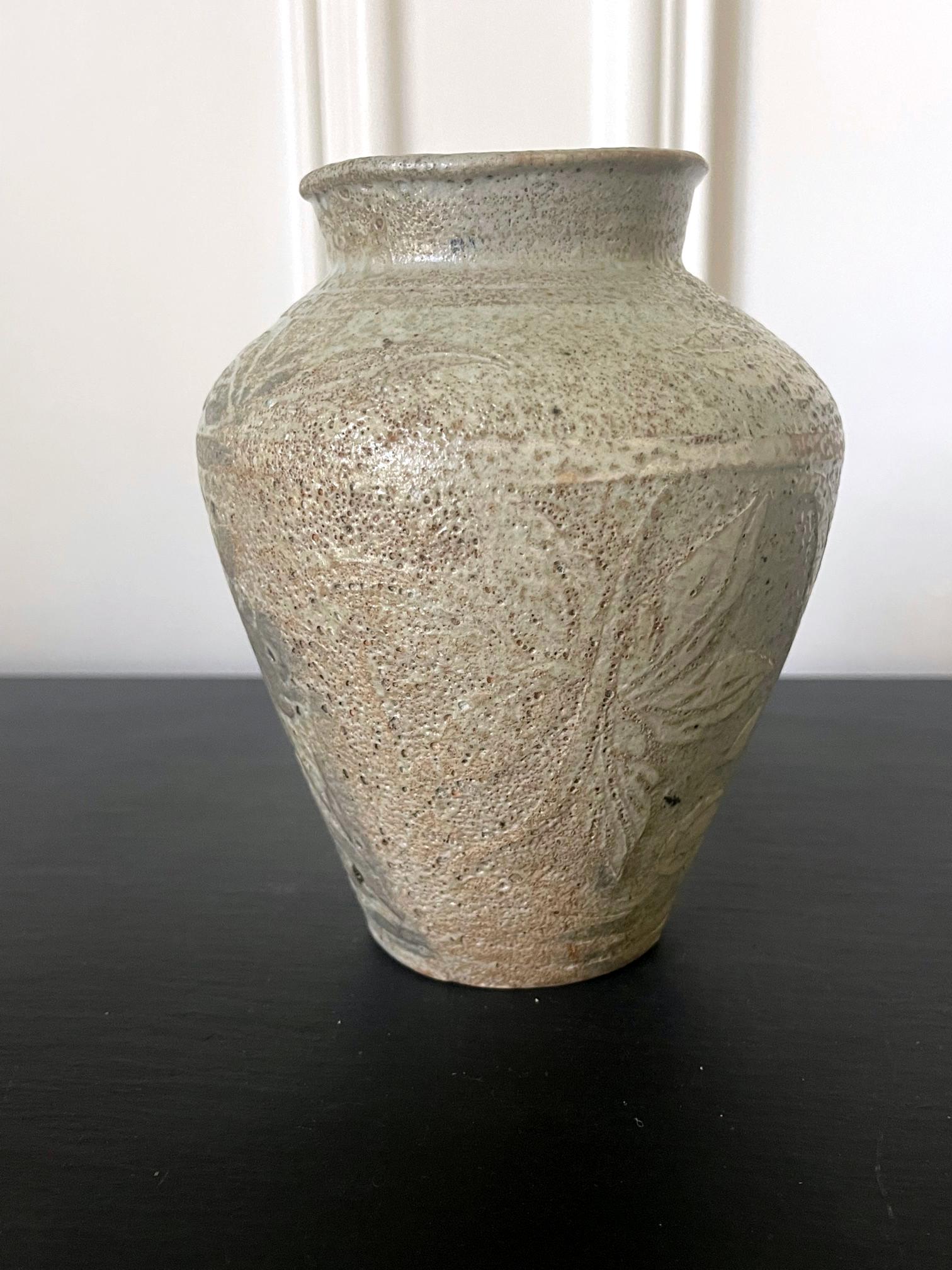 korean green vase