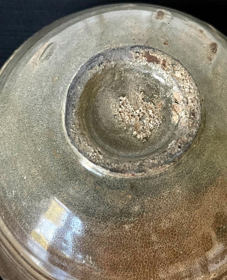 Antique Korean Ceramic Buncheong Bowl Joseon Dynasty For Sale at 1stDibs