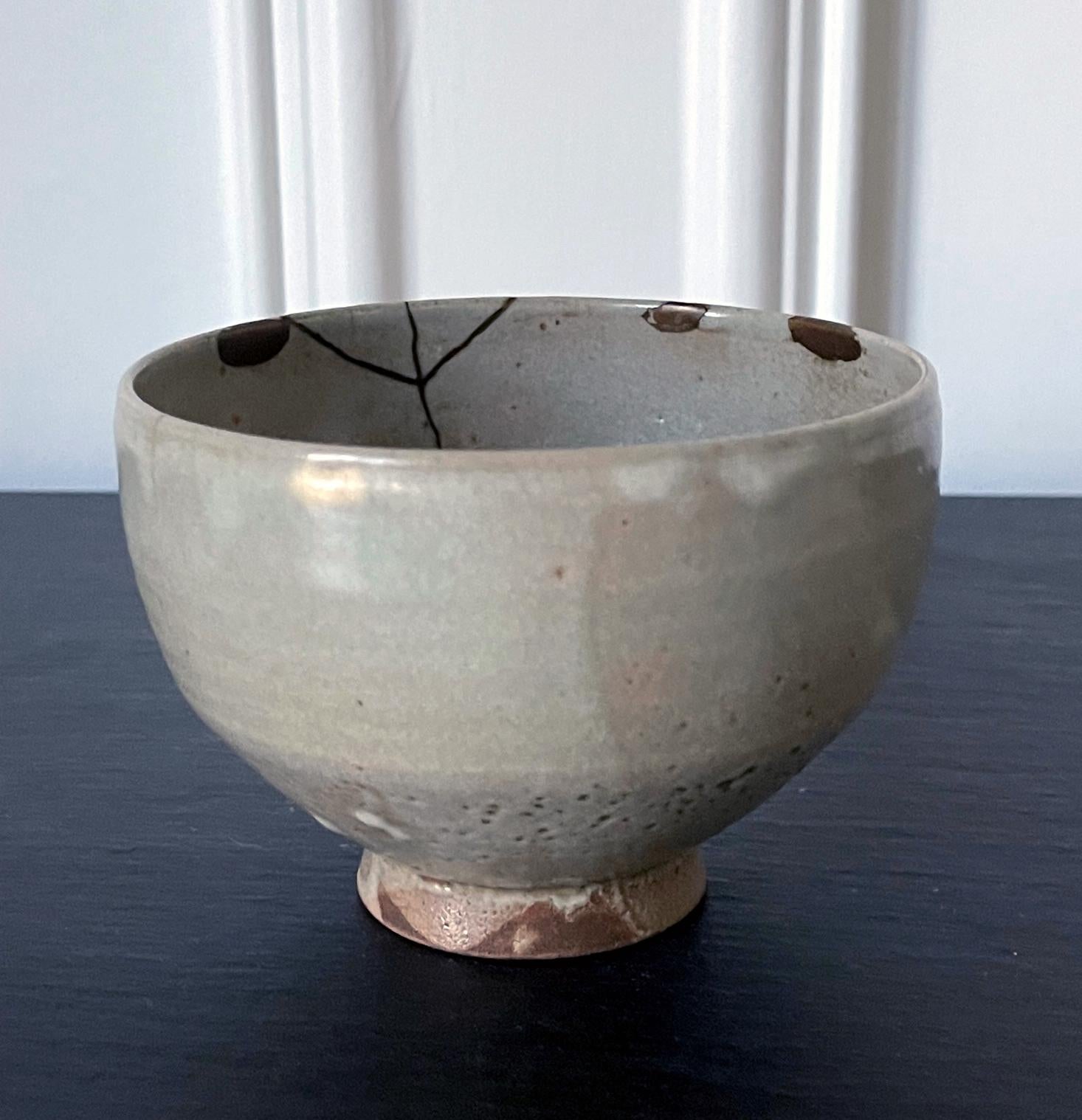 Antique Korean Ceramic Gohon Chawan Tea Bowl Joseon Dynasty For Sale 7